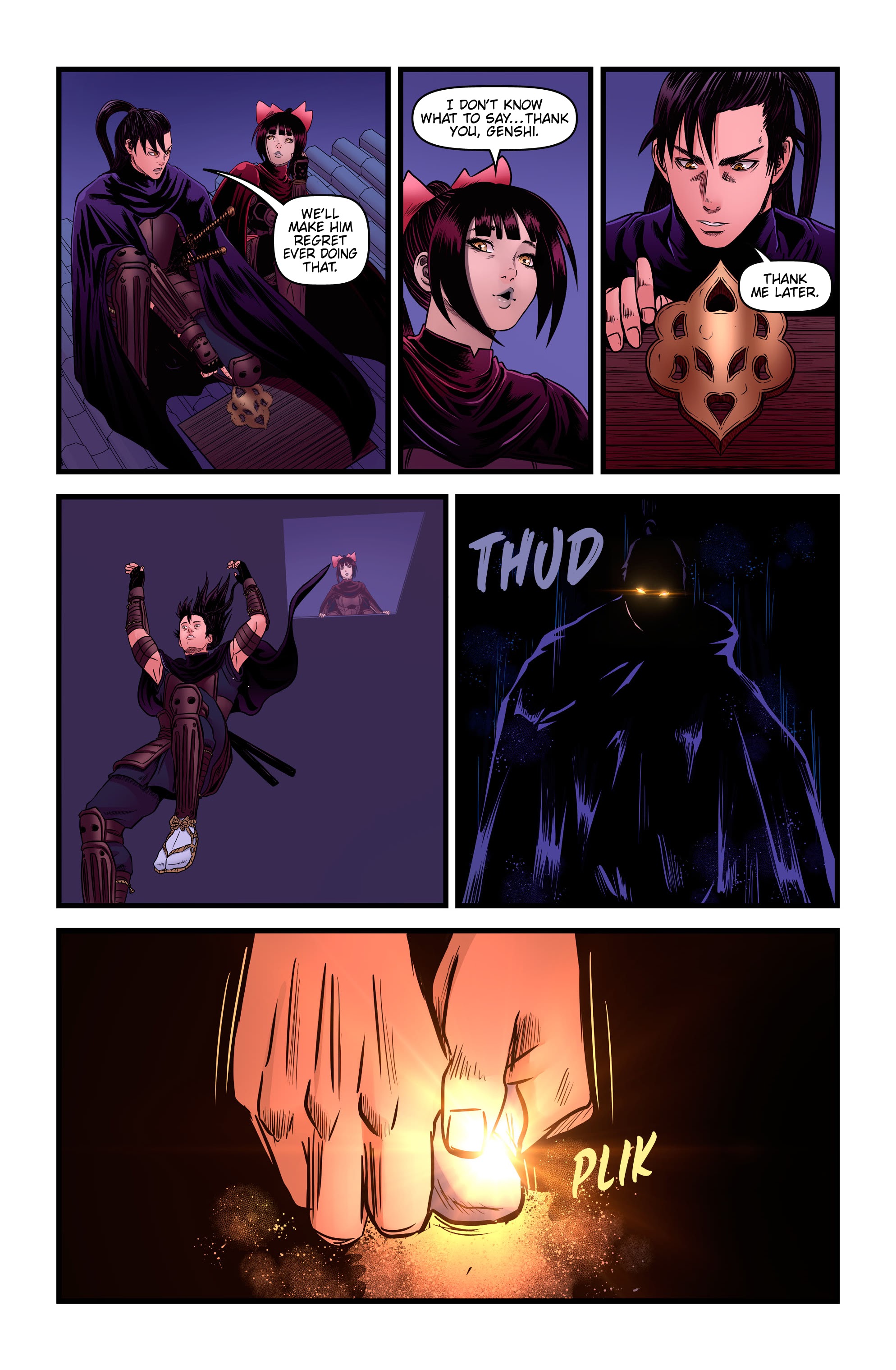 Read online Honor and Curse comic -  Issue #12 - 9