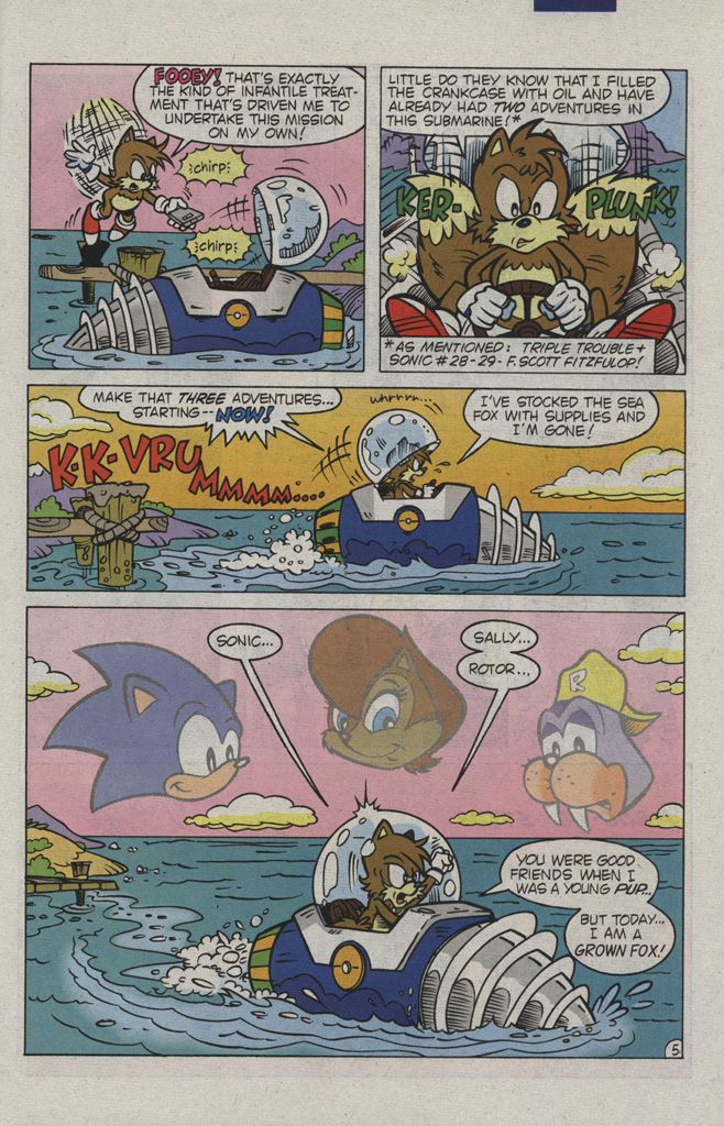 Read online Tails comic -  Issue #1 - 9