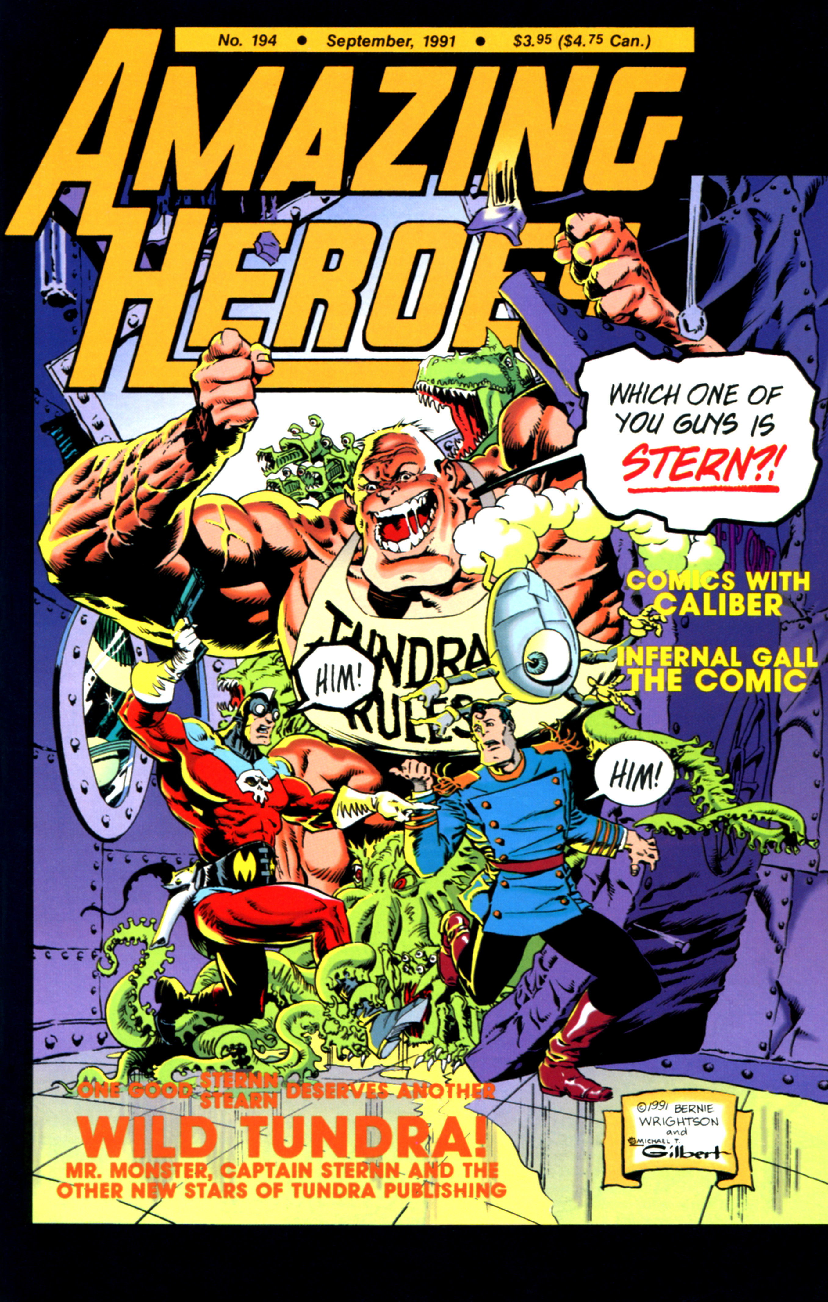 Read online Amazing Heroes comic -  Issue #194 - 1