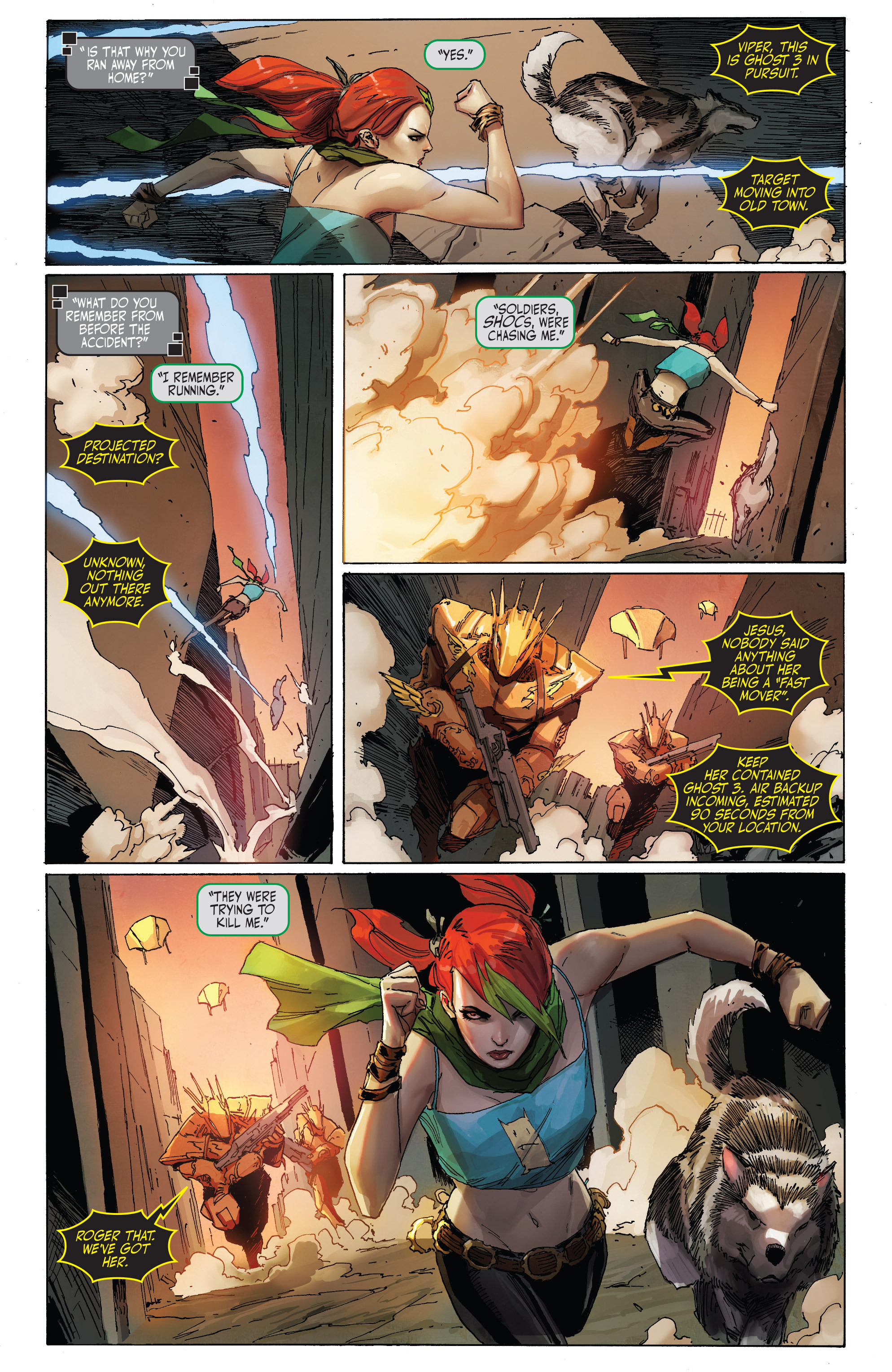 Read online Cyberforce (2012) comic -  Issue #1 - 4