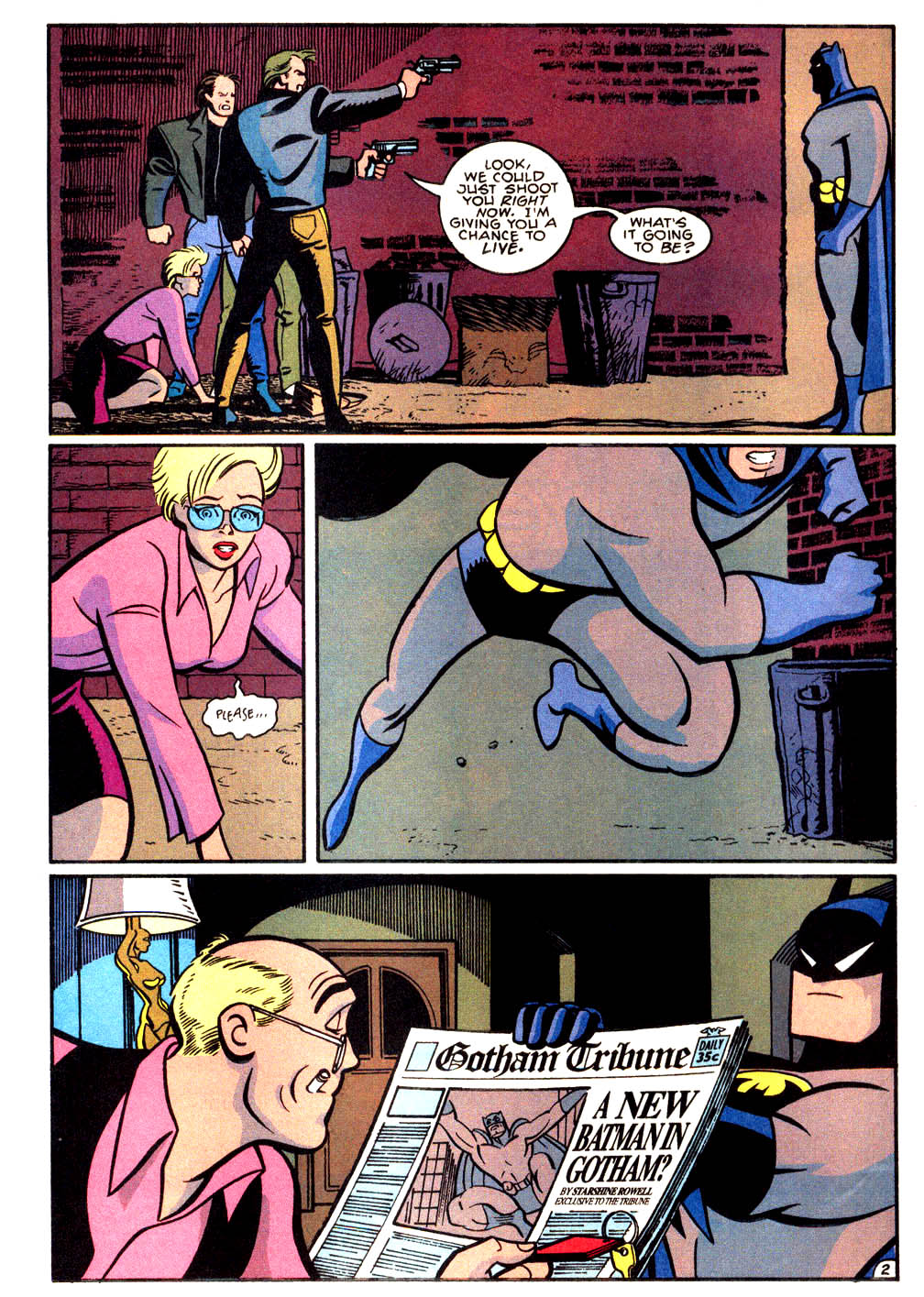 The Batman Adventures issue 27 - Page 3