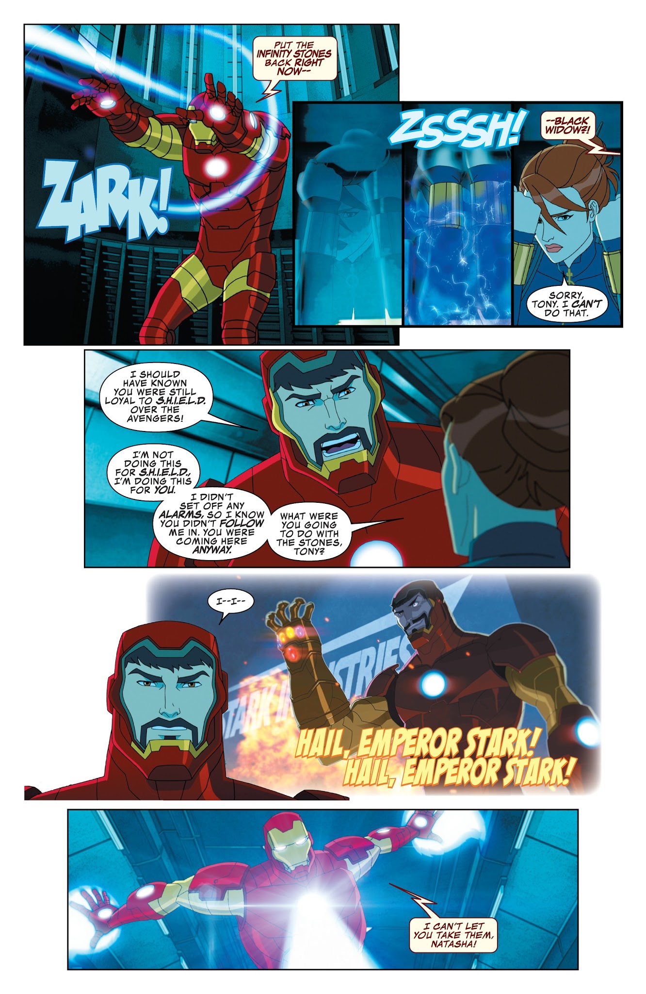 Read online Avengers vs. Thanos (2018) comic -  Issue # TPB - 48