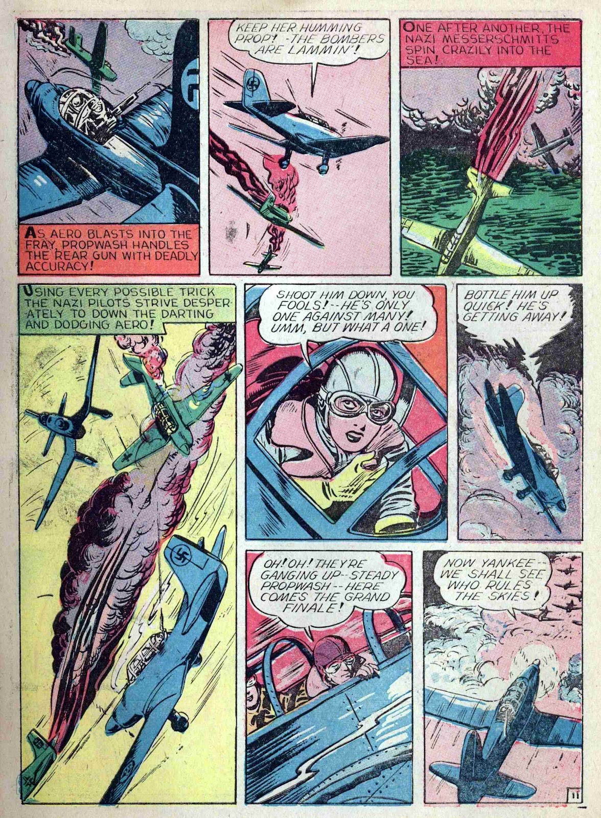 Captain Aero Comics issue 2 - Page 13