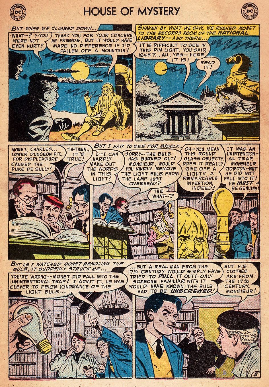 Read online House of Mystery (1951) comic -  Issue #44 - 23