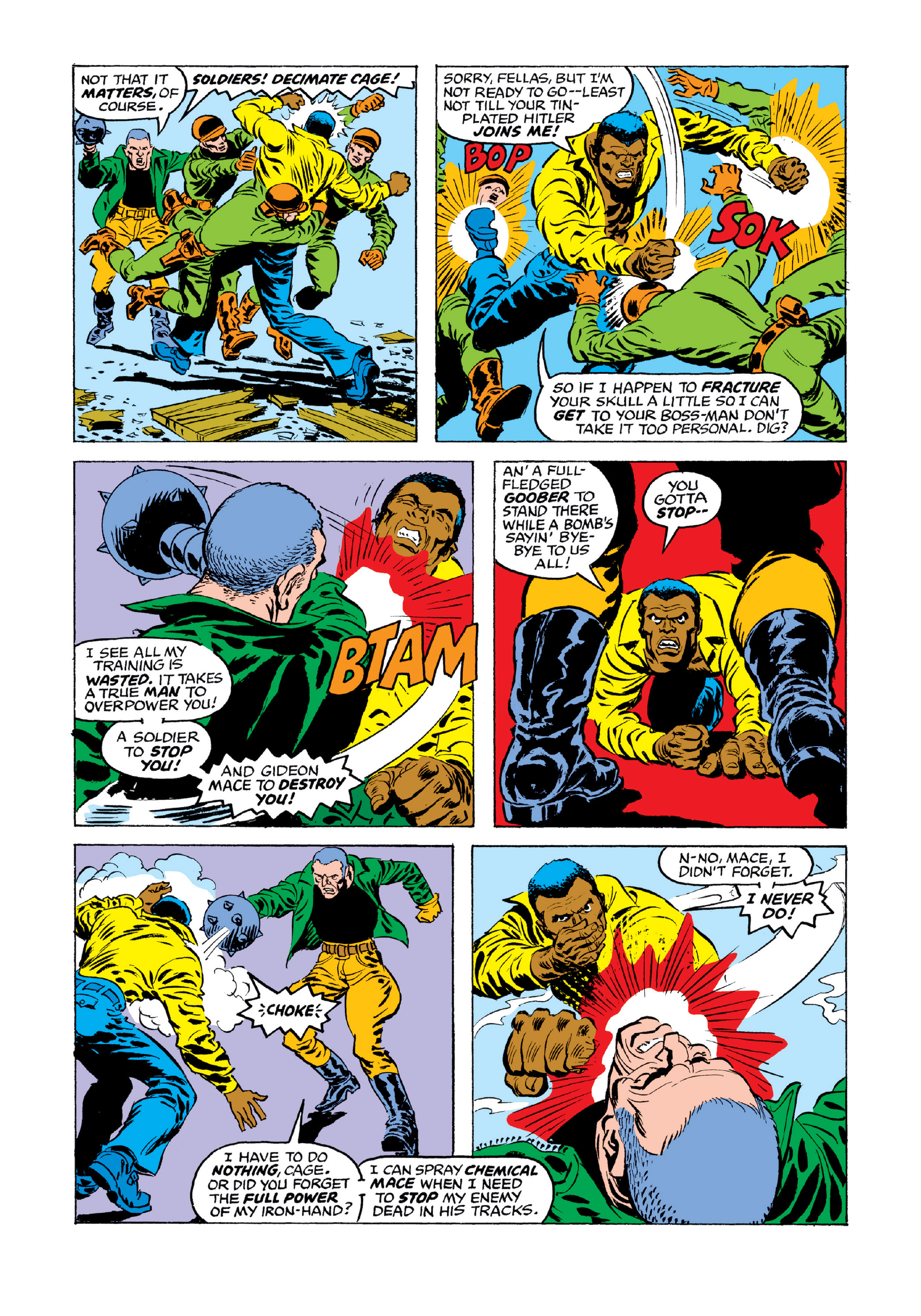 Read online Marvel Masterworks: Luke Cage, Power Man comic -  Issue # TPB 3 (Part 3) - 75
