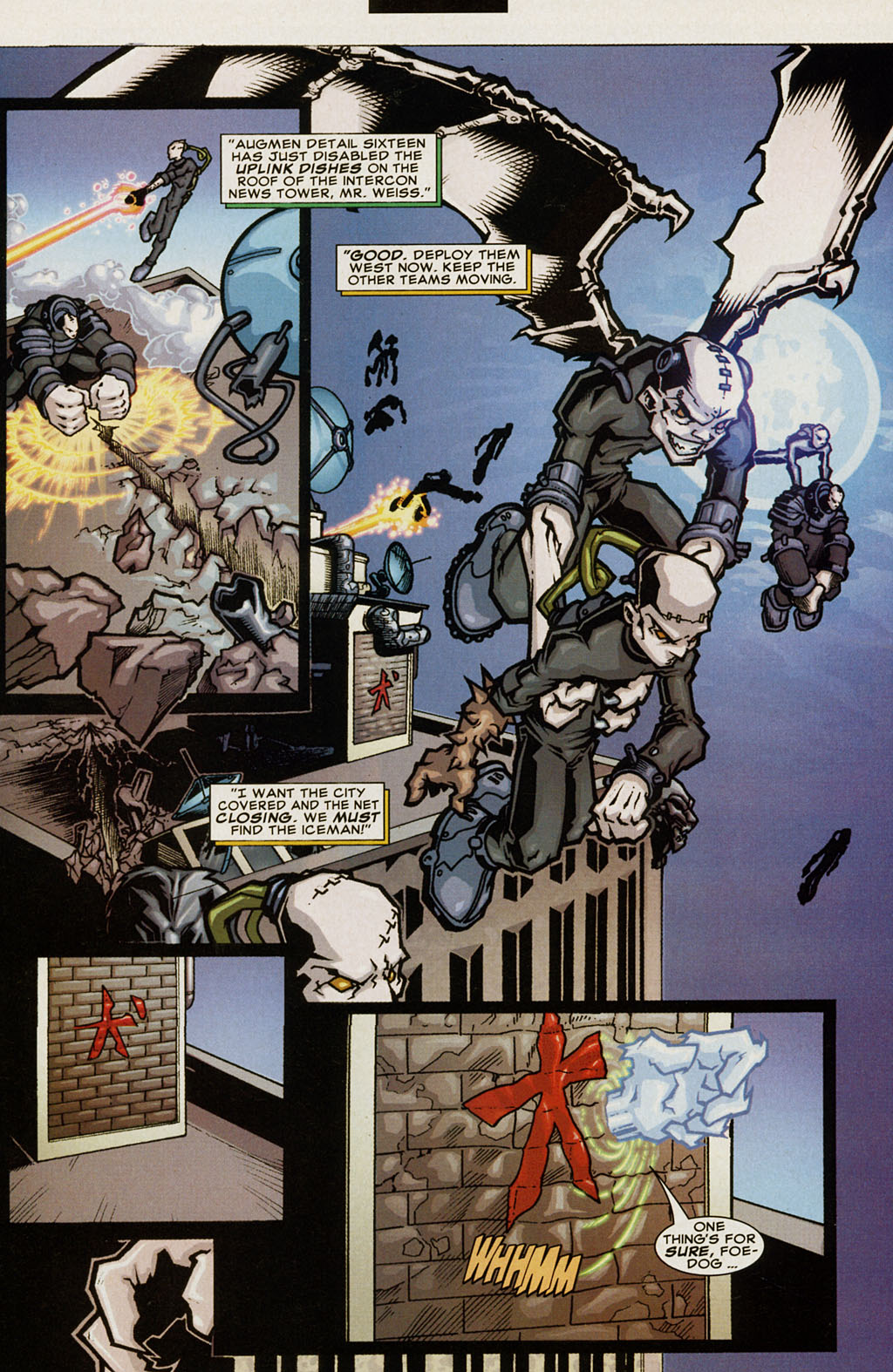 Read online Iceman (2001) comic -  Issue #3 - 4