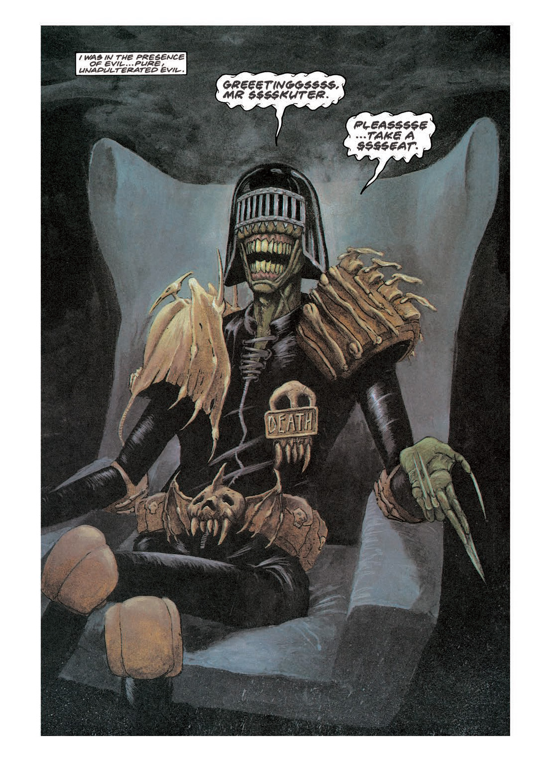 Read online Judge Death comic -  Issue # TPB Young Death - Boyhood of a Superfiend - 10