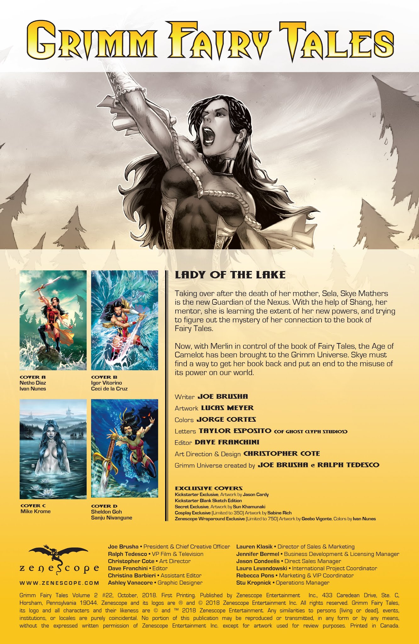 Read online Grimm Fairy Tales (2016) comic -  Issue #22 - 2