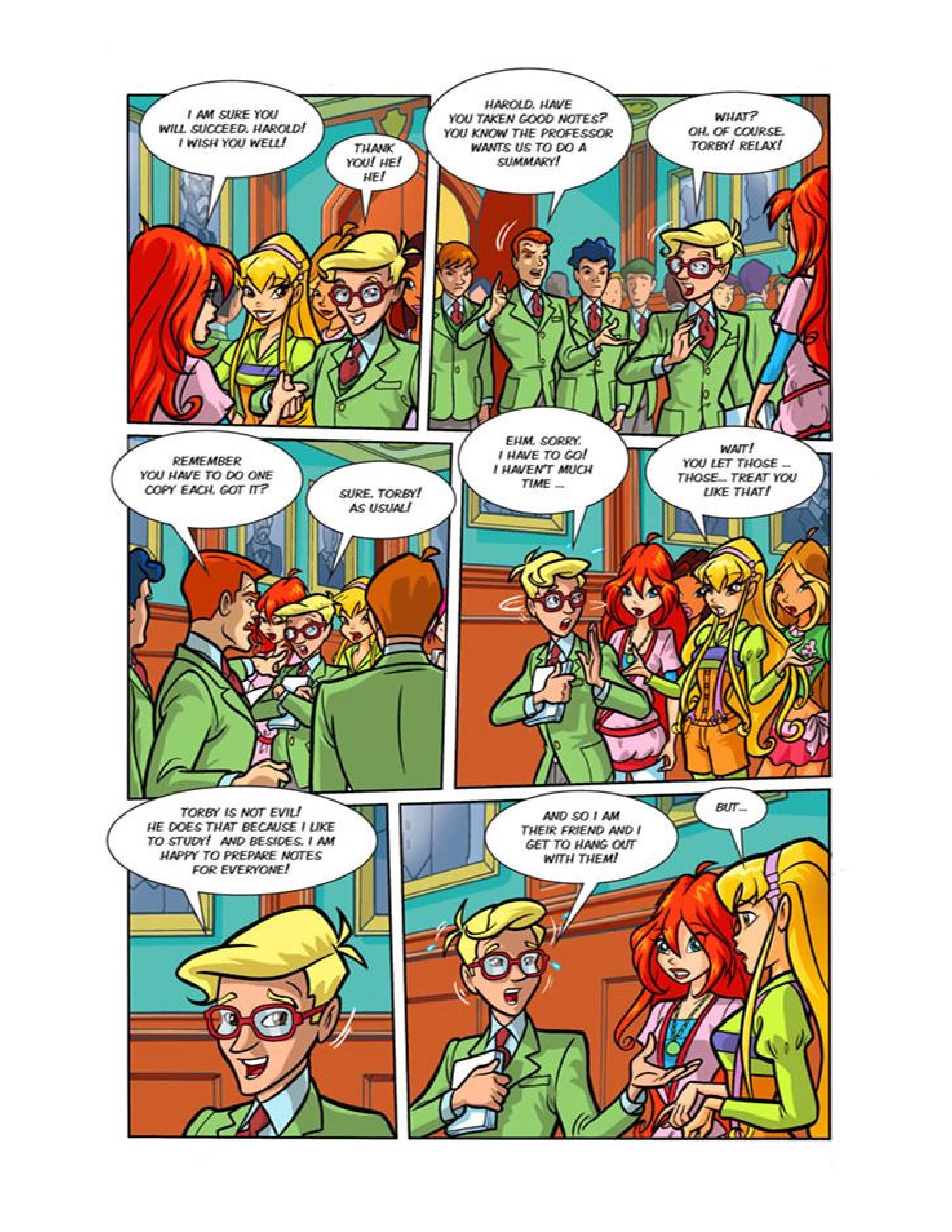 Read online Winx Club Comic comic -  Issue #54 - 18