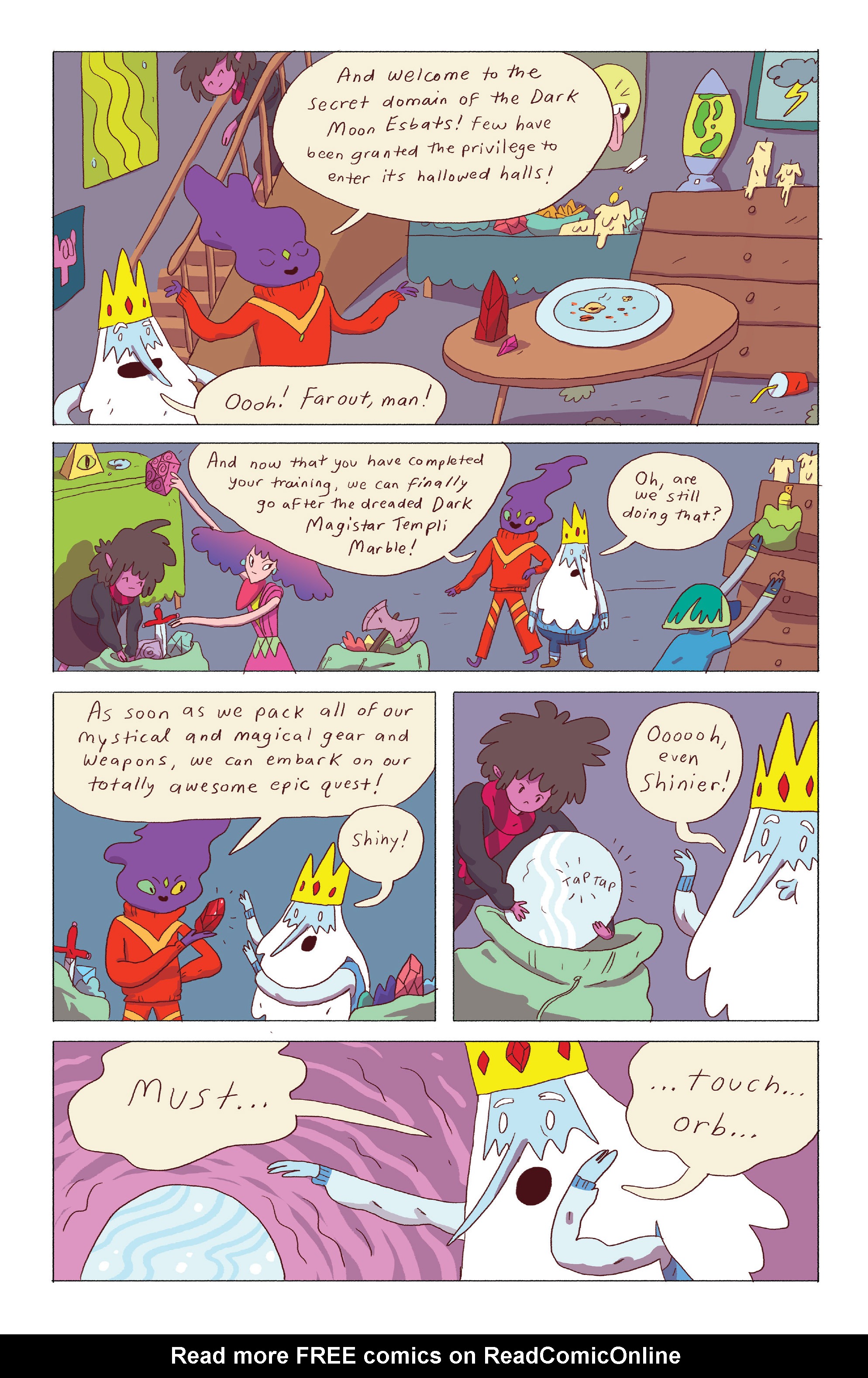 Read online Adventure Time: Ice King comic -  Issue #4 - 19