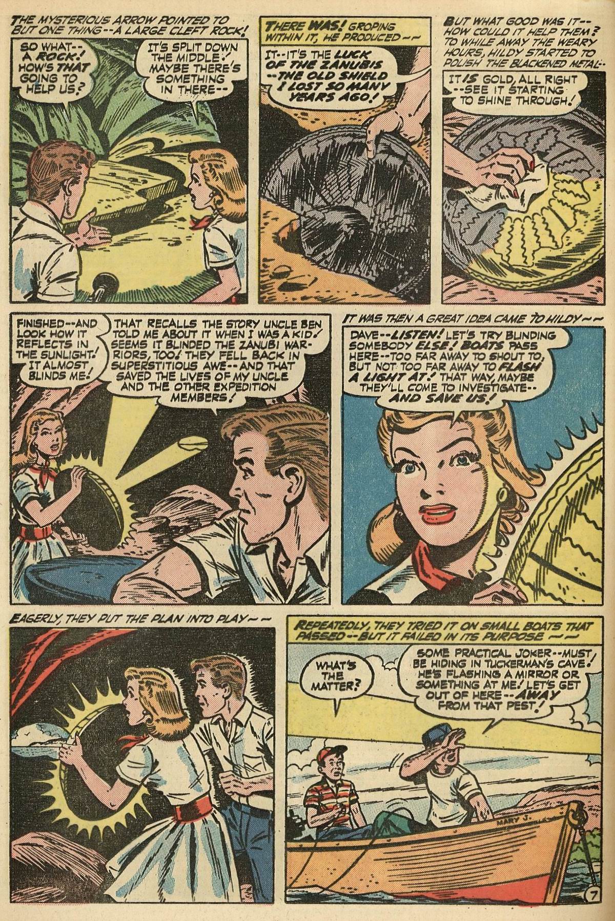 Read online Adventures Into The Unknown comic -  Issue #152 - 32