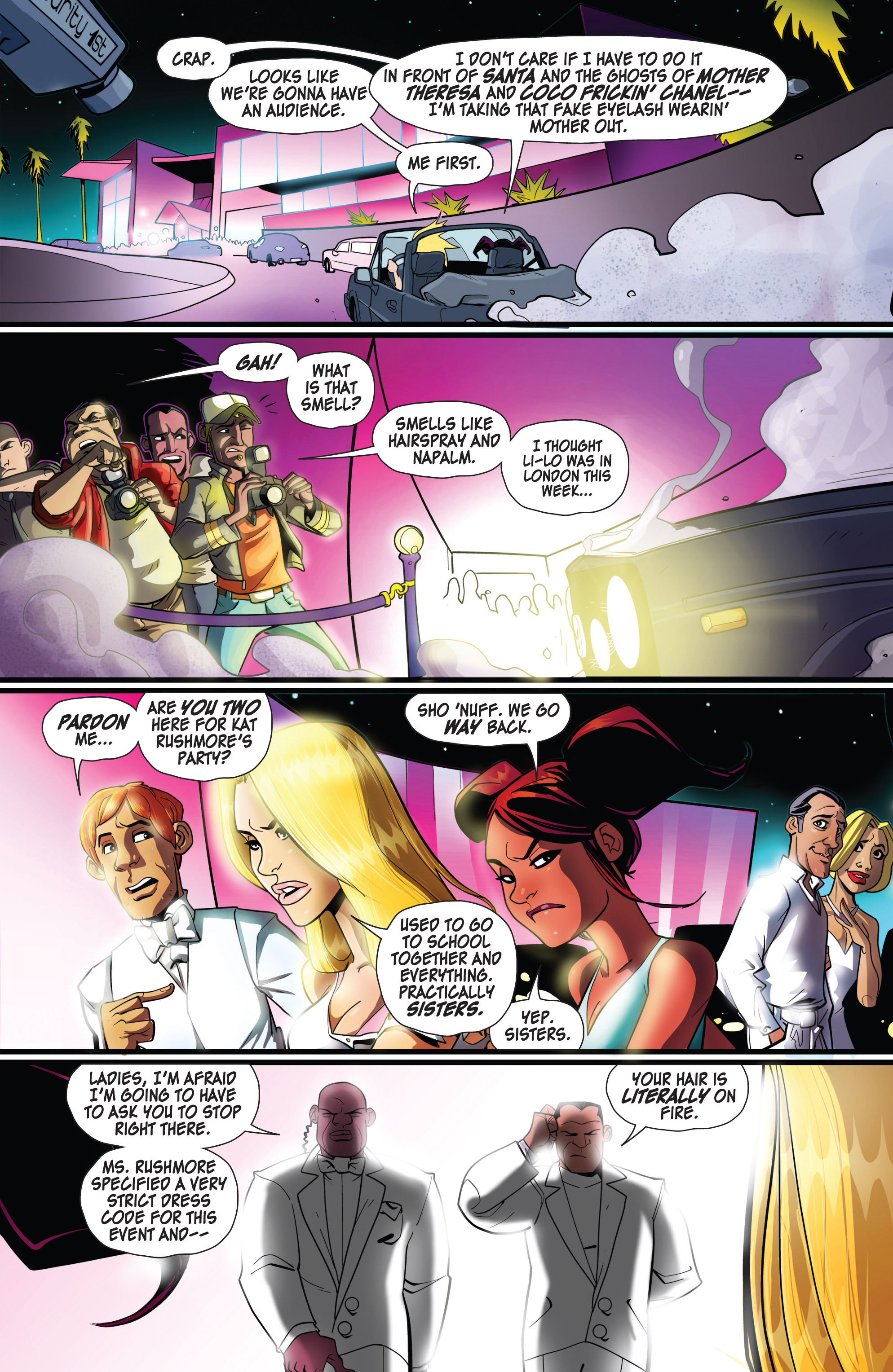Read online Freelancers comic -  Issue #2 - 6