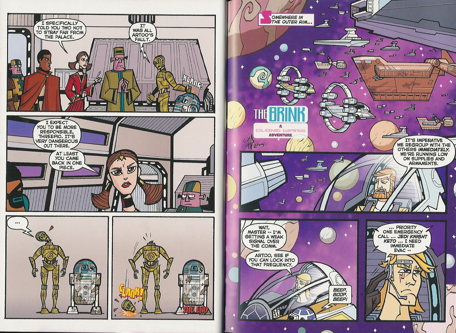 Read online Star Wars: Clone Wars Adventures comic -  Issue # TPB 4 - 19