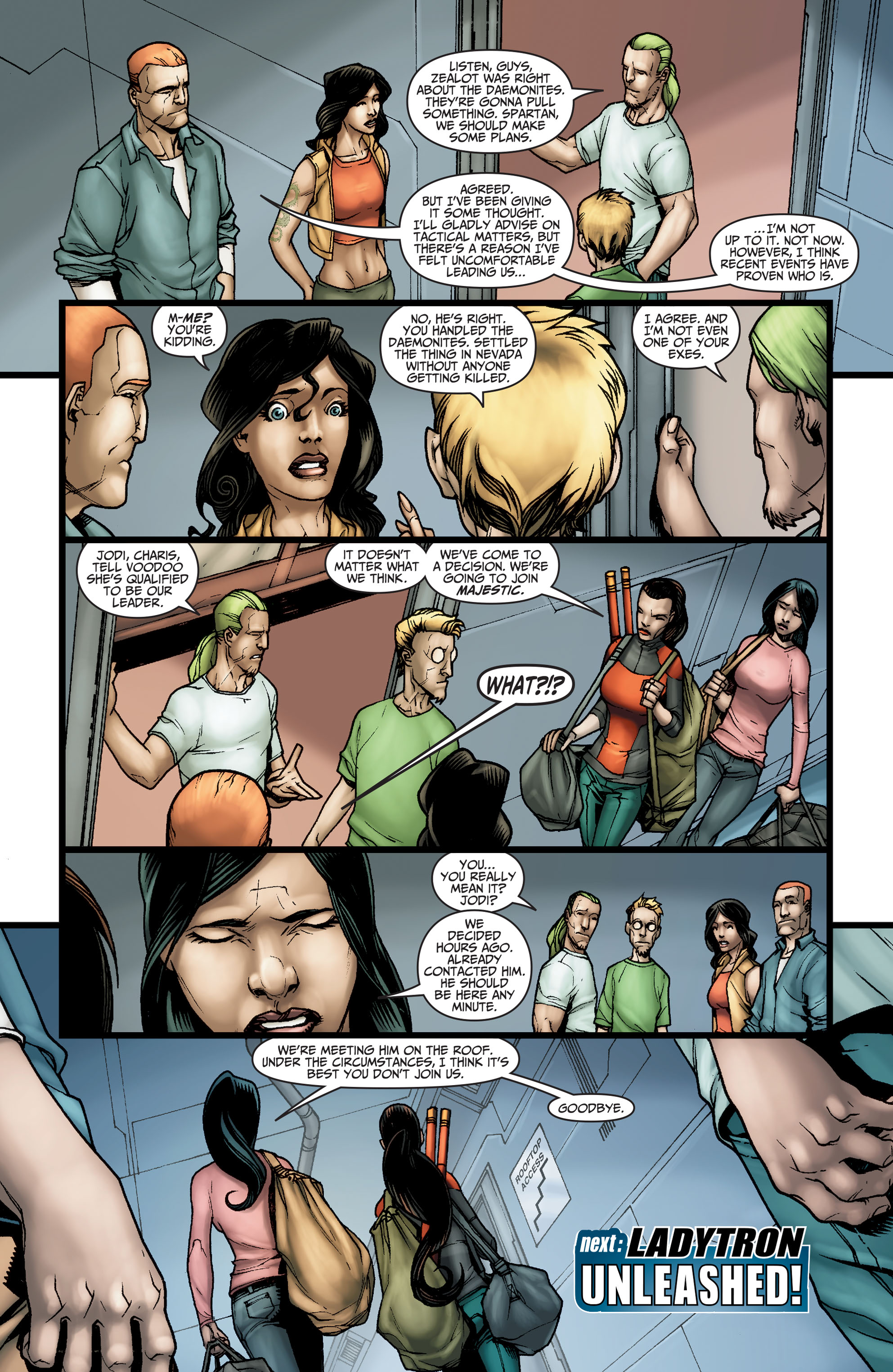 Read online WildCats (2008) comic -  Issue #7 - 18