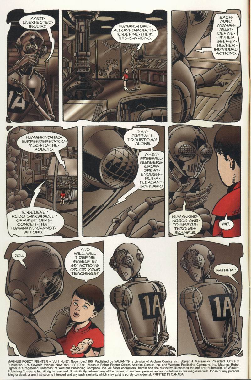 Read online Magnus Robot Fighter (1991) comic -  Issue #57 - 3