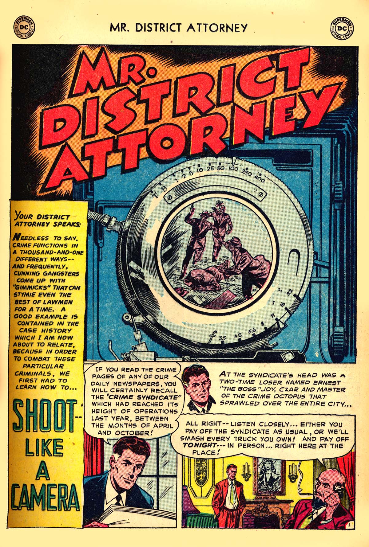 Read online Mr. District Attorney comic -  Issue #32 - 25