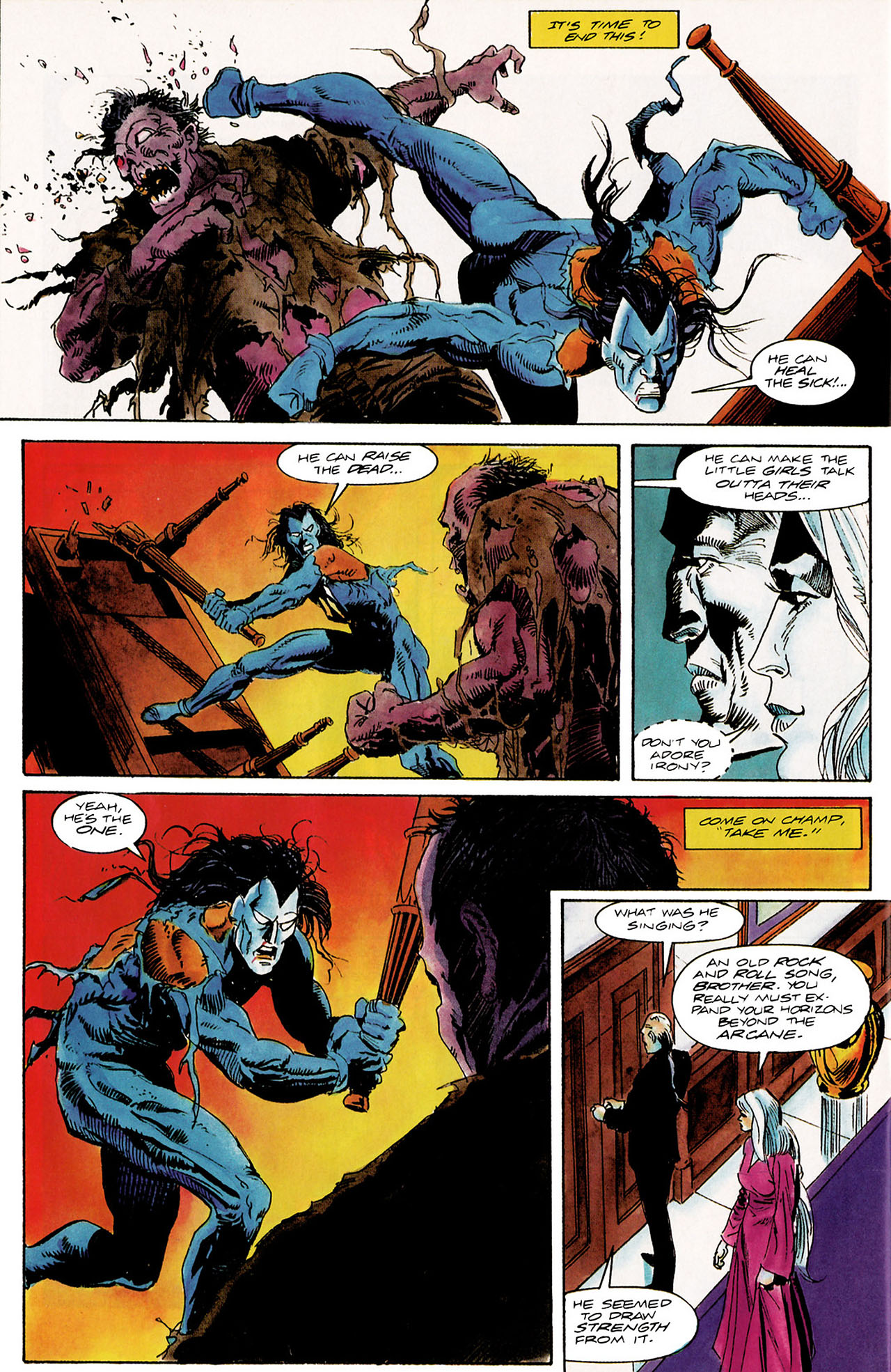 Read online Shadowman (1992) comic -  Issue #10 - 19