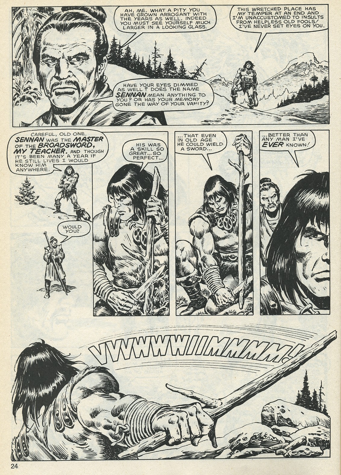 Read online The Savage Sword Of Conan comic -  Issue #132 - 24