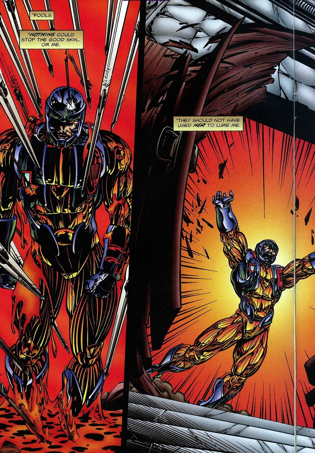 Read online X-O Manowar (1992) comic -  Issue #51 - 4