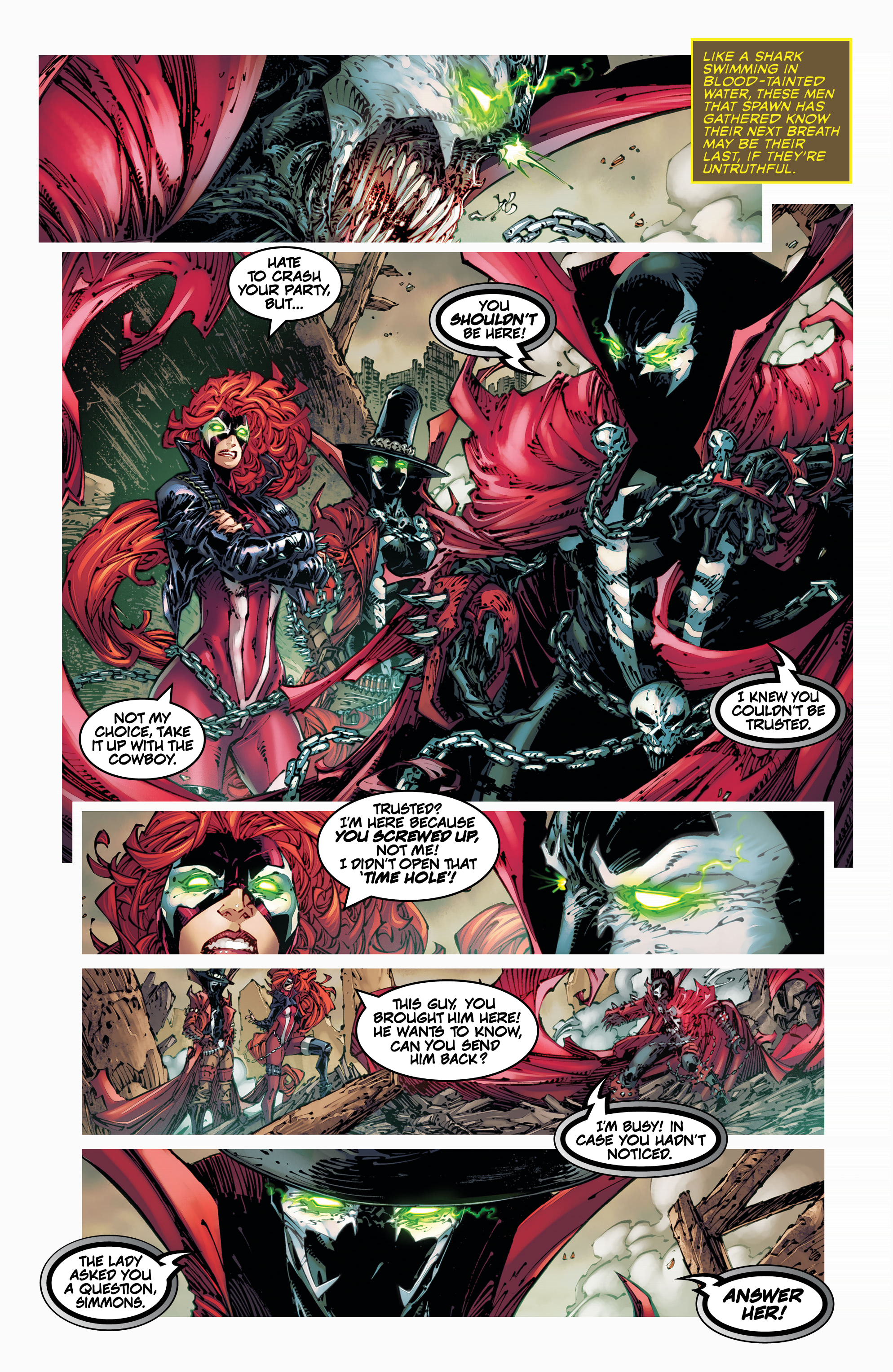 Read online Gunslinger Spawn comic -  Issue #9 - 18