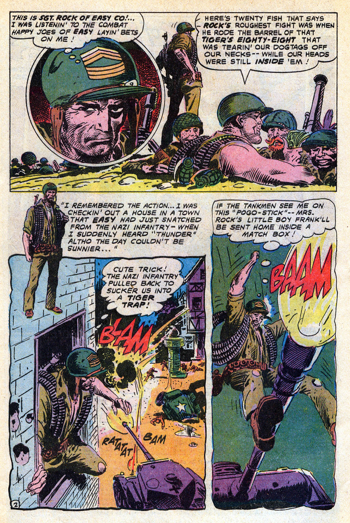 Read online Our Army at War (1952) comic -  Issue #167 - 4