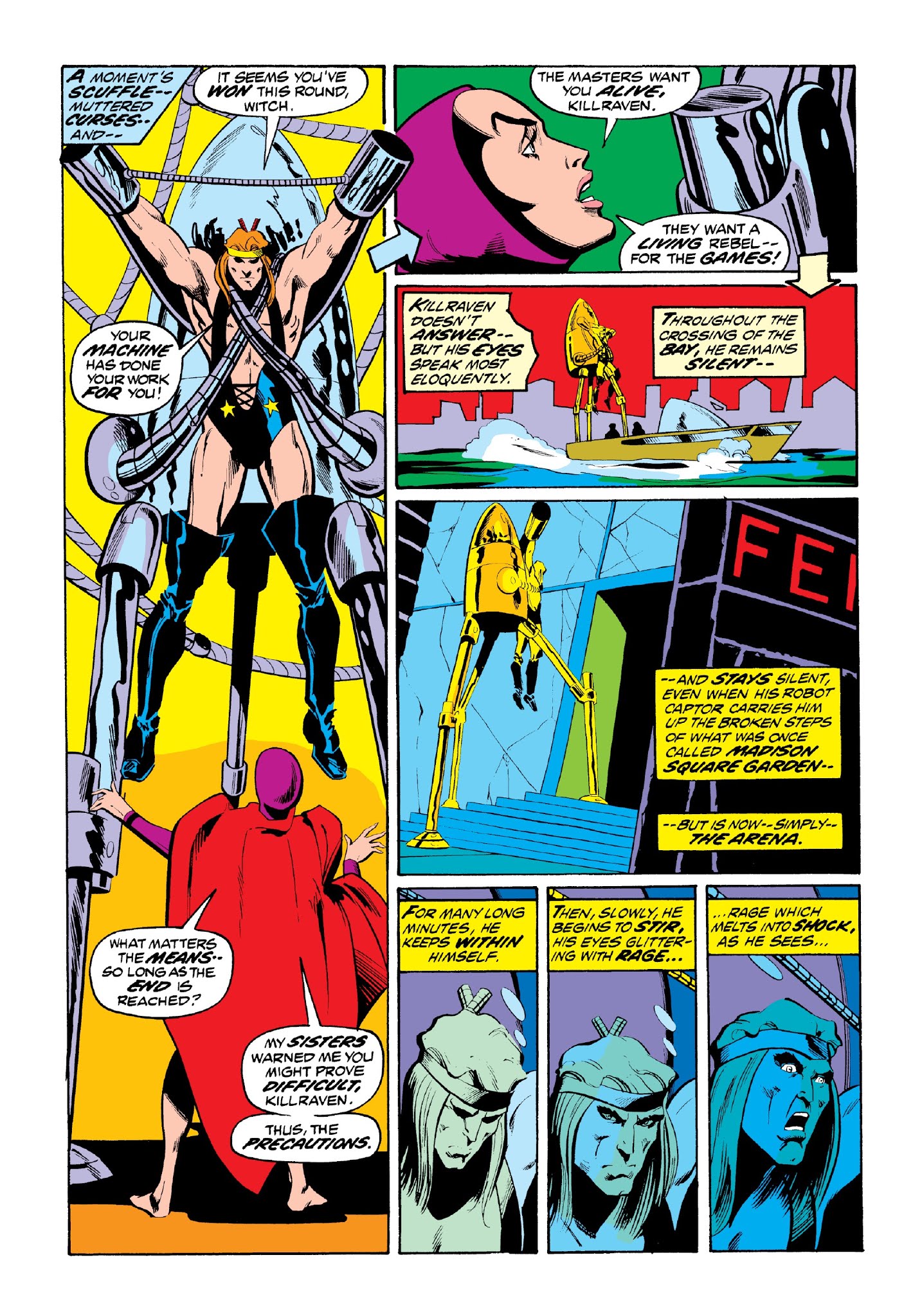 Read online Marvel Masterworks: Killraven comic -  Issue # TPB 1 (Part 1) - 48