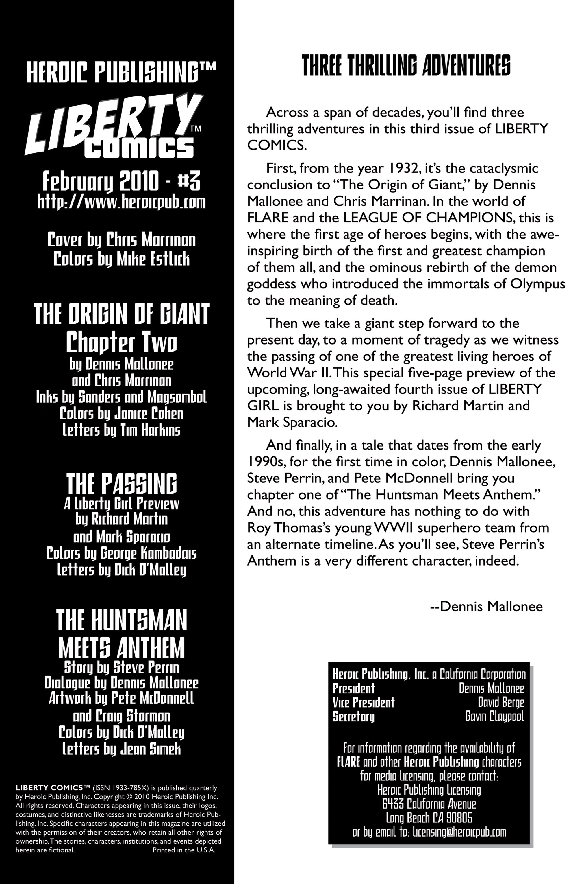 Read online Liberty Comics comic -  Issue #3 - 2