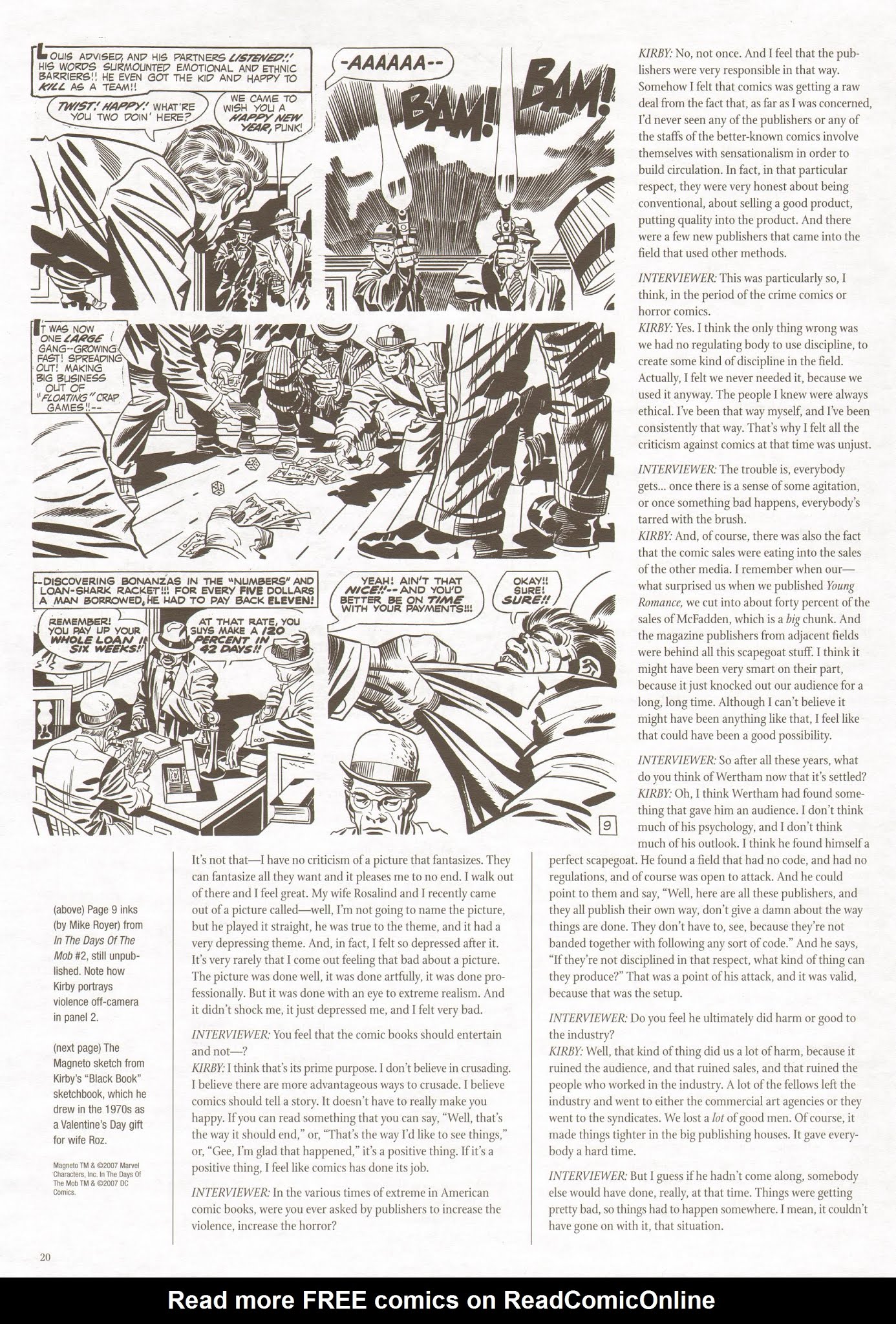 Read online The Jack Kirby Collector comic -  Issue #48 - 22