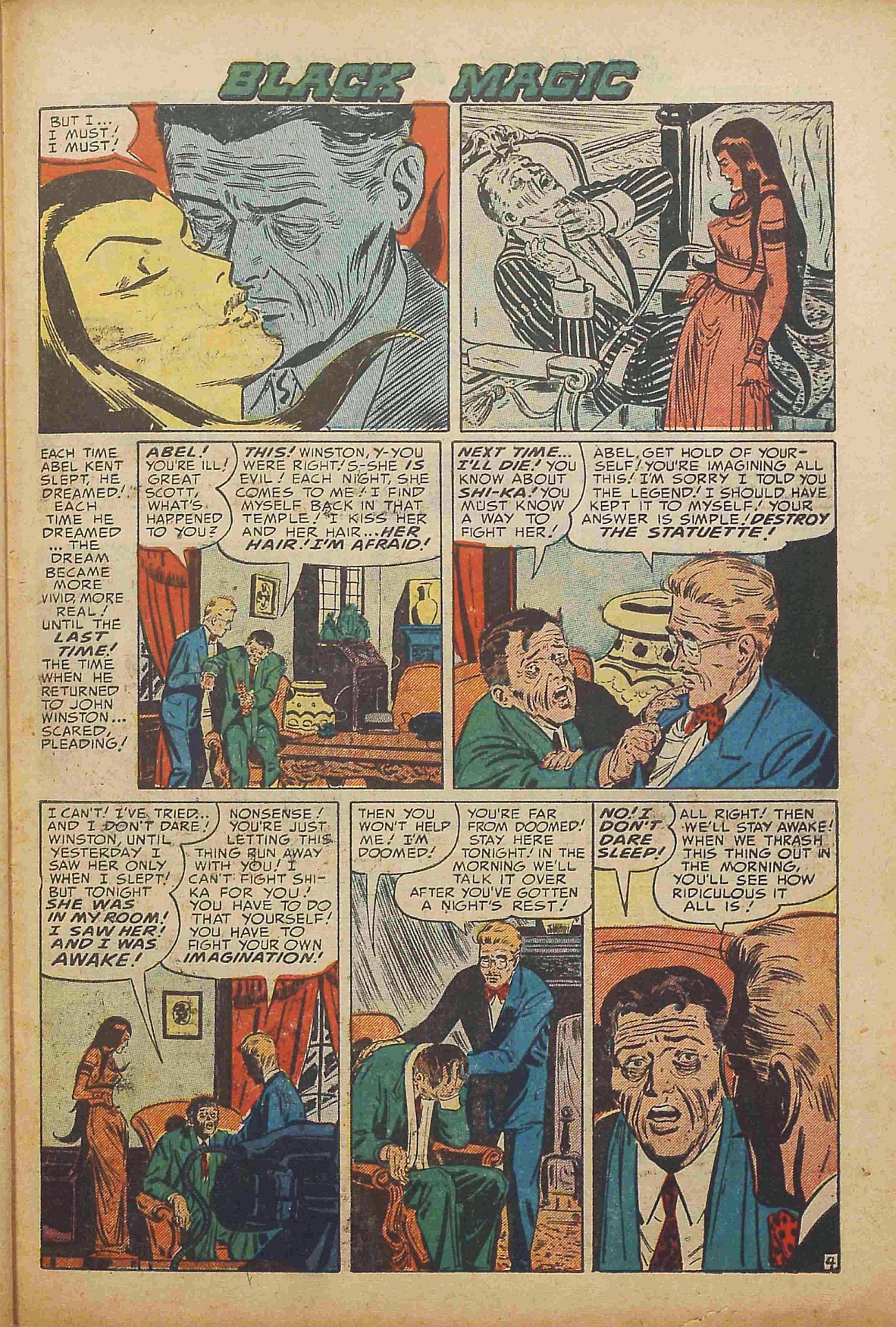 Read online Black Magic (1950) comic -  Issue #23 - 31