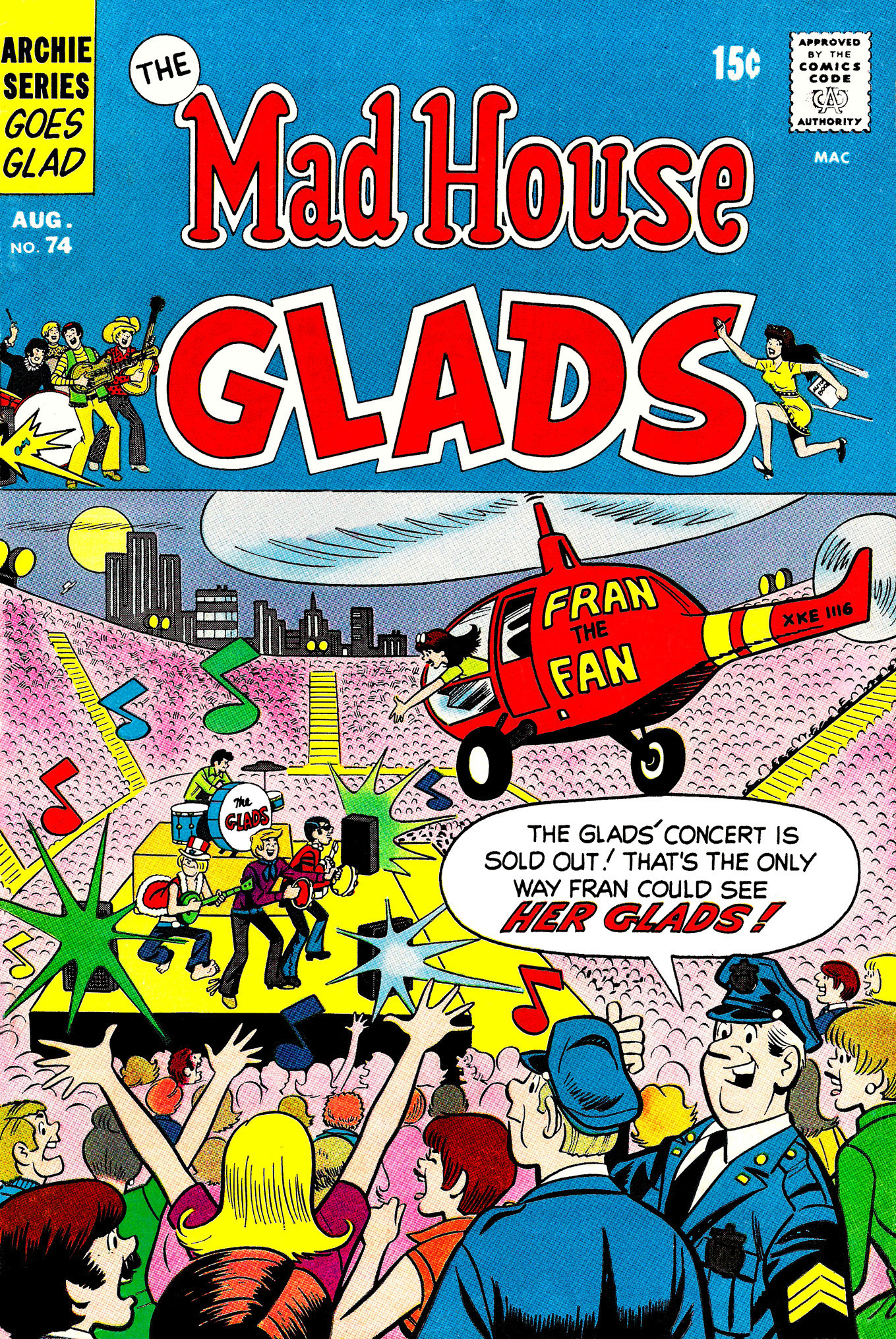 Read online The Mad House Glads comic -  Issue #74 - 1