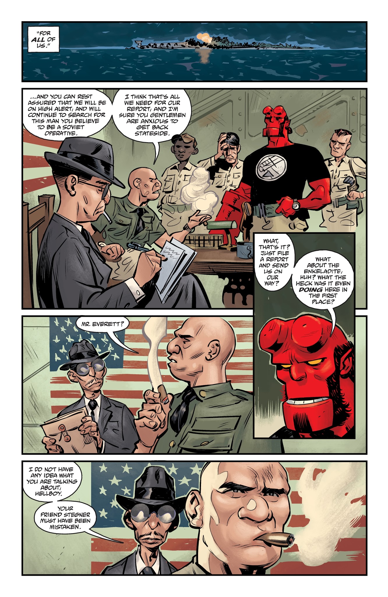 Read online Hellboy and the B.P.R.D.: 1955 ― Occult Intelligence comic -  Issue #3 - 20