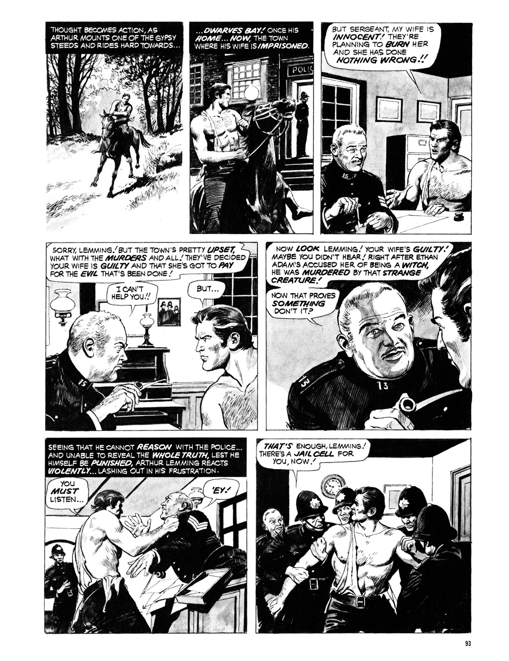 Read online Eerie Archives comic -  Issue # TPB 11 - 93