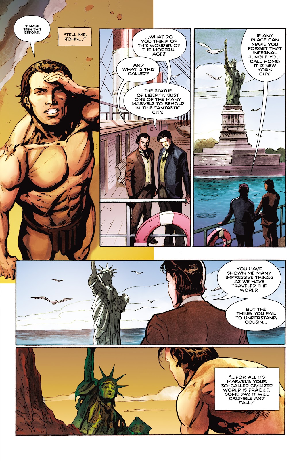 Tarzan On the Planet of the Apes Issue #4 #4 - English 15