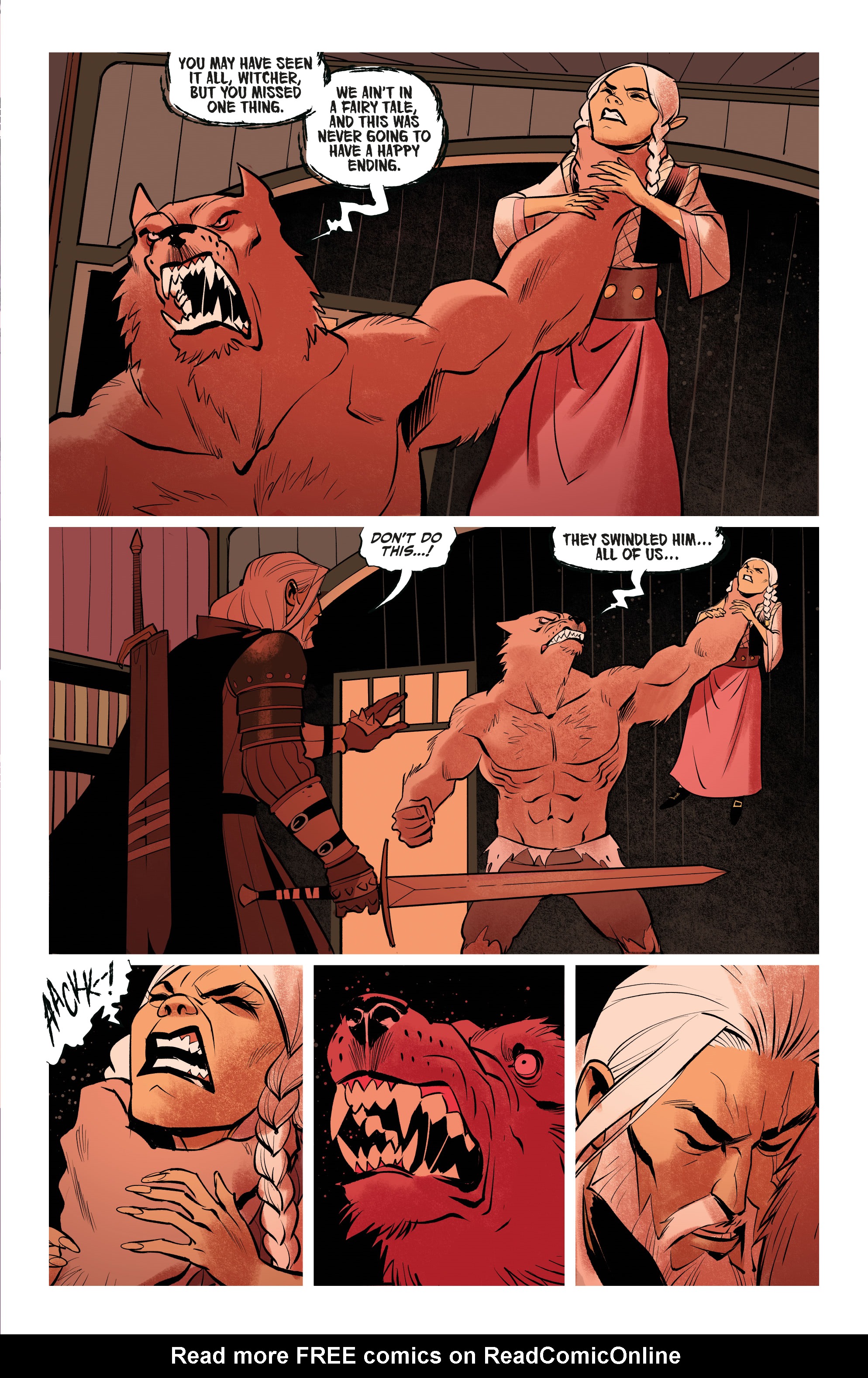 Read online The Witcher: The Ballad of Two Wolves comic -  Issue #4 - 23