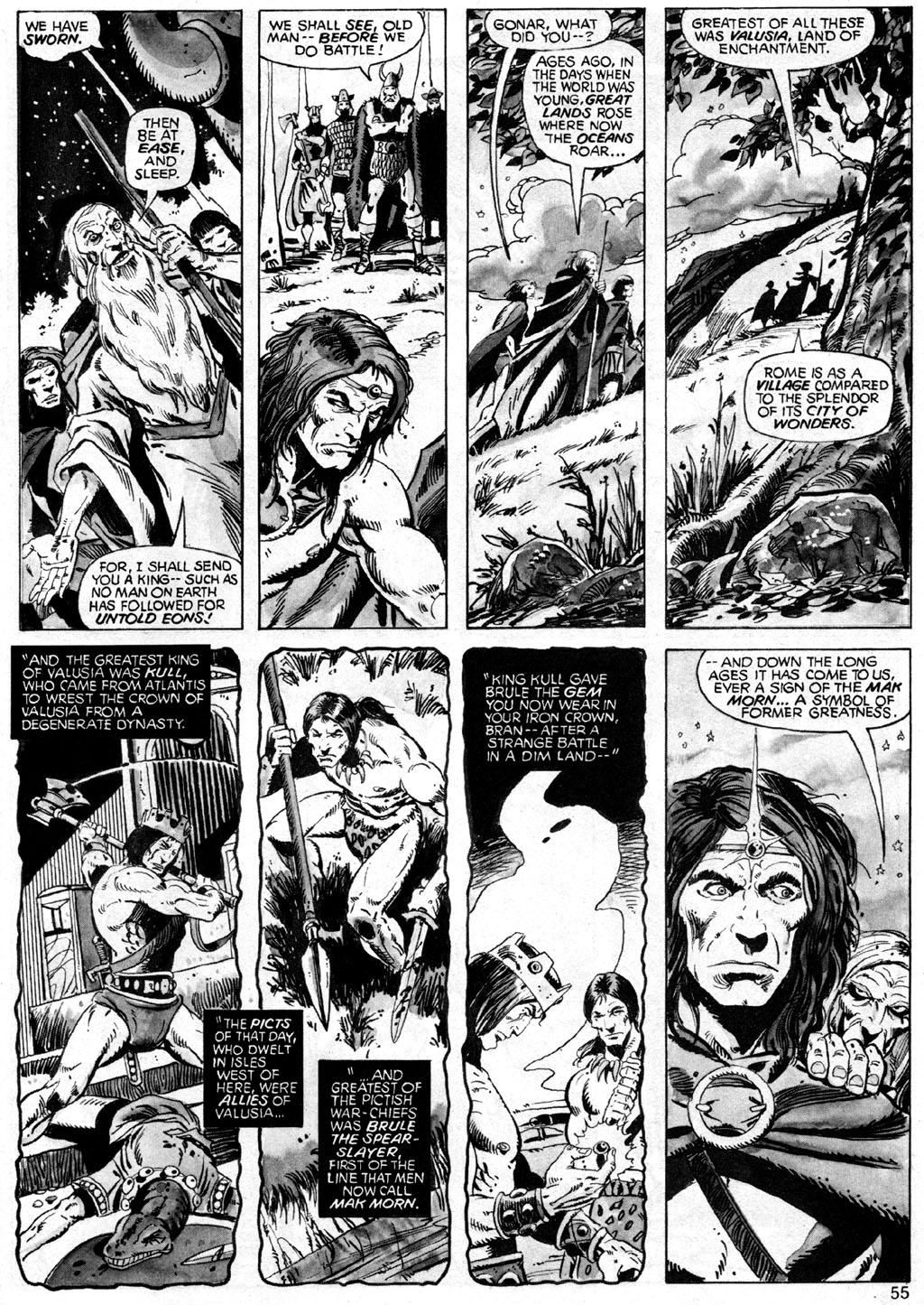 Read online The Savage Sword Of Conan comic -  Issue #42 - 55