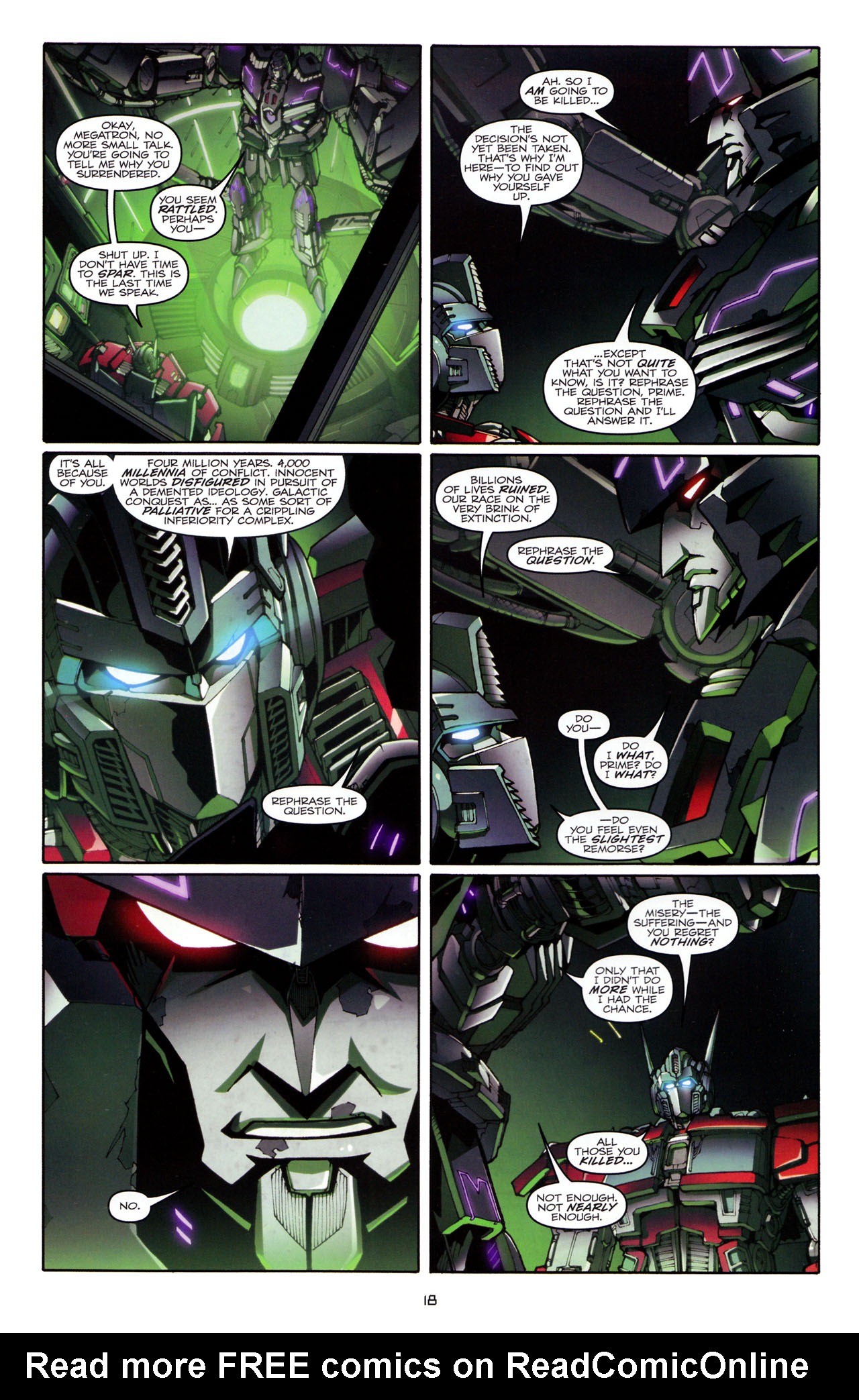 Read online The Transformers (2009) comic -  Issue #22 - 20