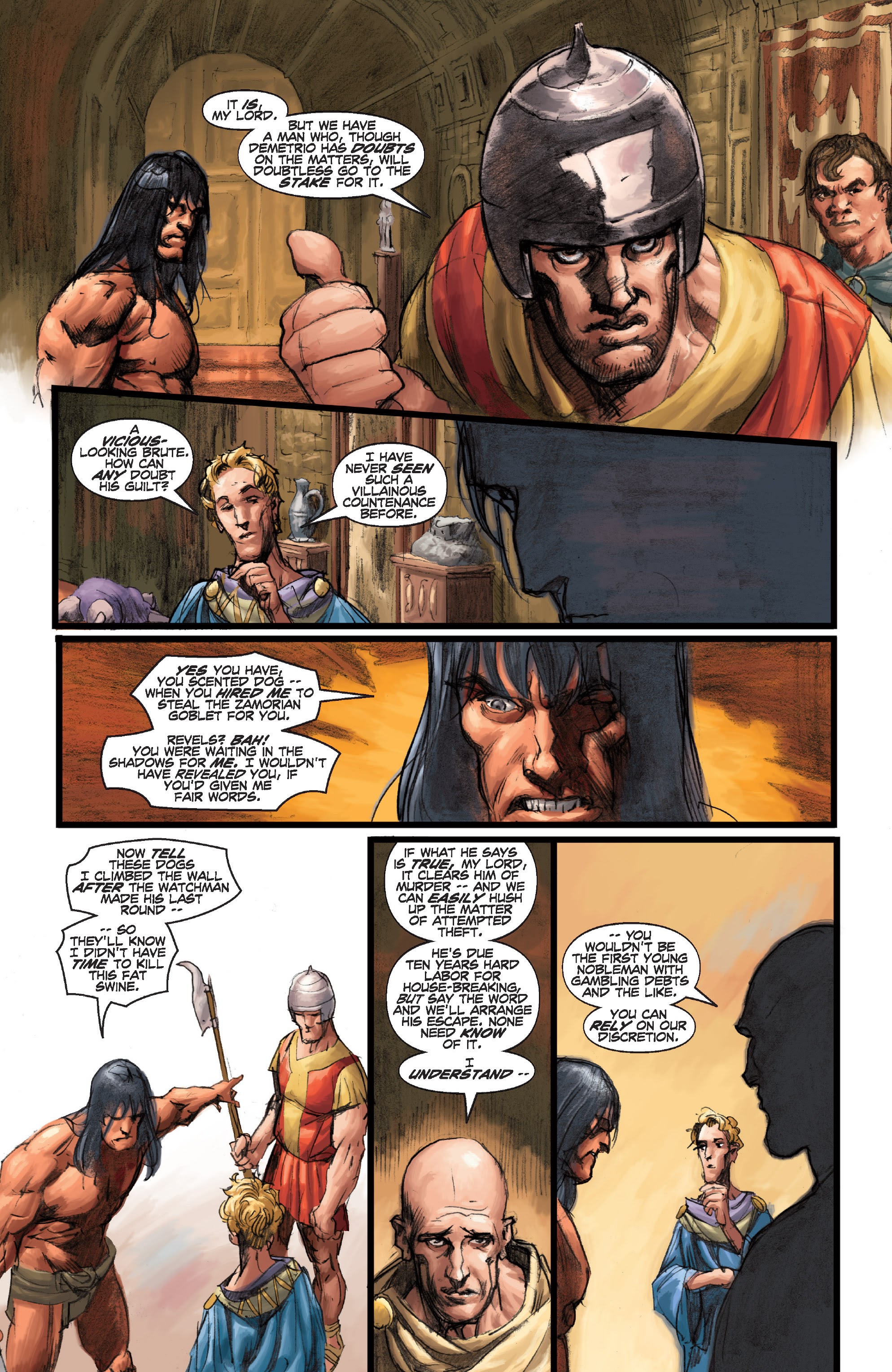 Read online Conan Chronicles Epic Collection comic -  Issue # TPB Out of the Darksome Hills (Part 3) - 62