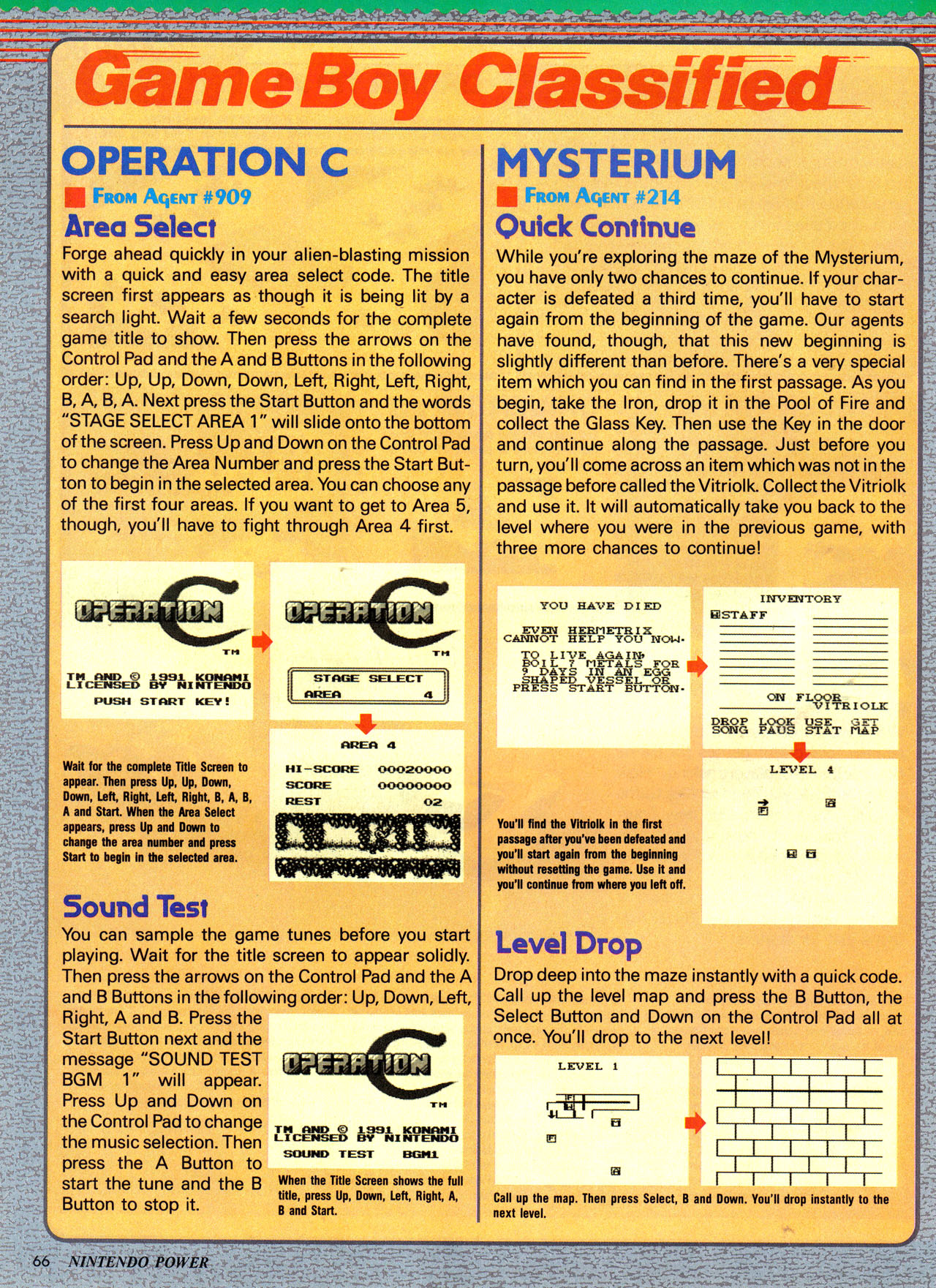 Read online Nintendo Power comic -  Issue #25 - 72