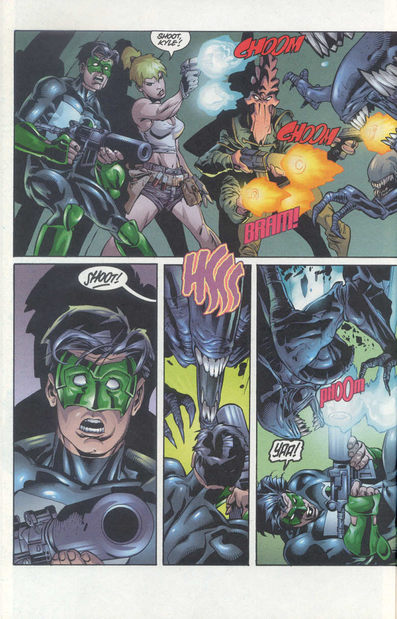 Read online Green Lantern vs. Aliens comic -  Issue #3 - 16