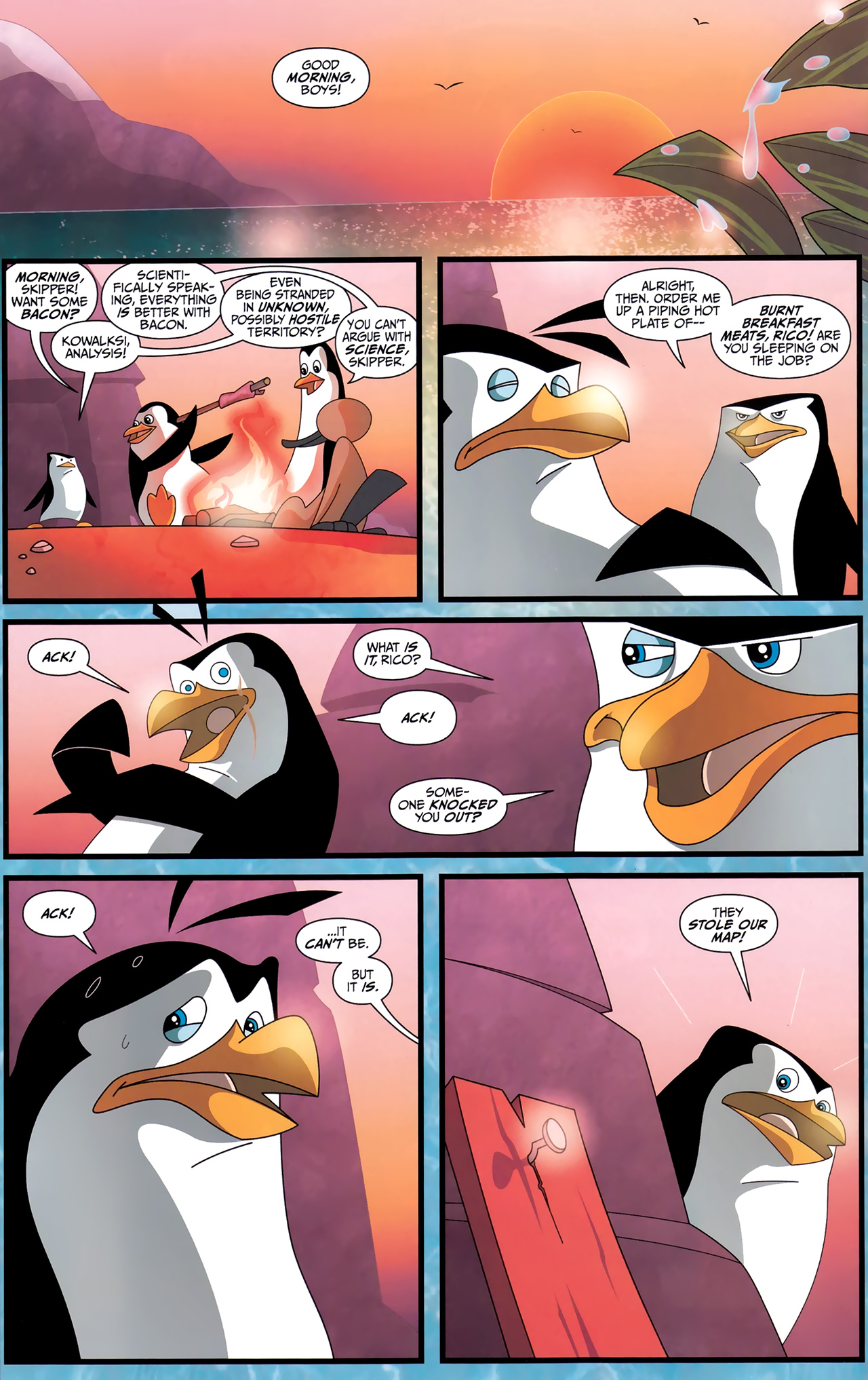 Read online Penguins of Madagascar comic -  Issue #3 - 8