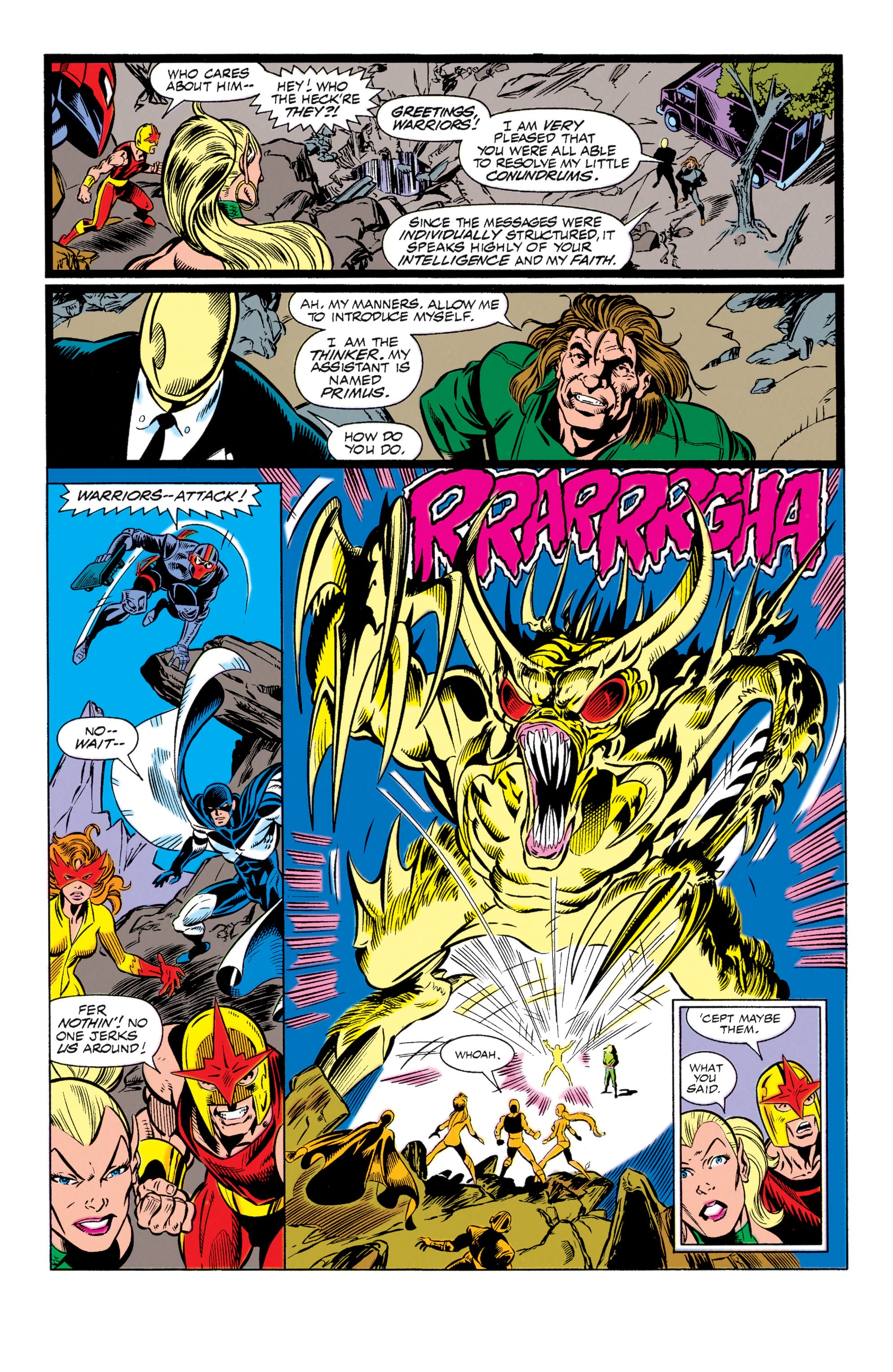 Read online The New Warriors comic -  Issue #3 - 19