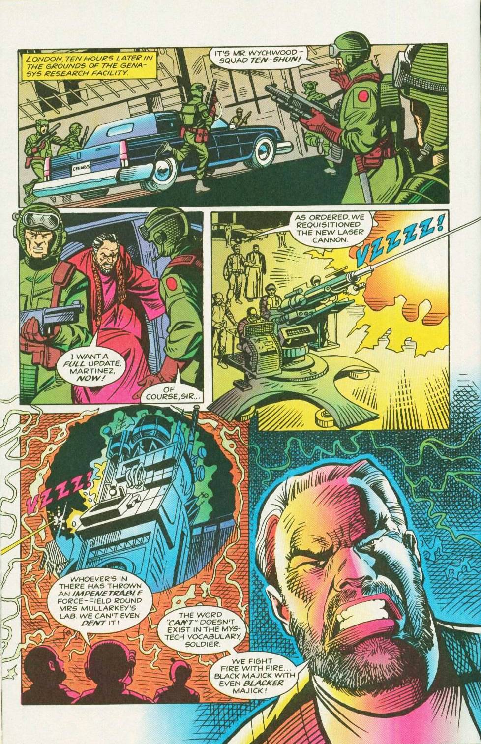 Read online Codename: Genetix comic -  Issue #3 - 20