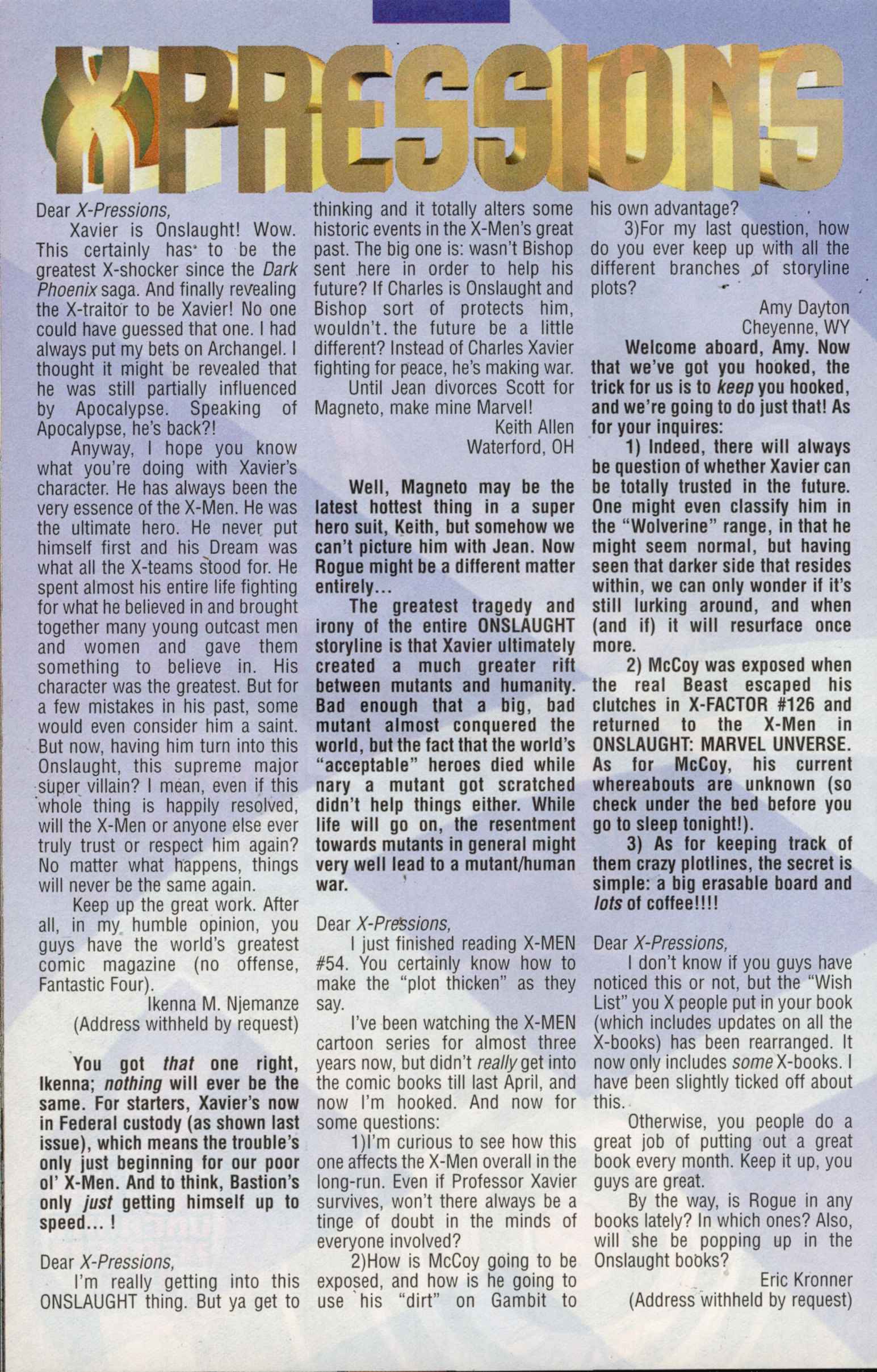 Read online X-Men (1991) comic -  Issue #58 - 24