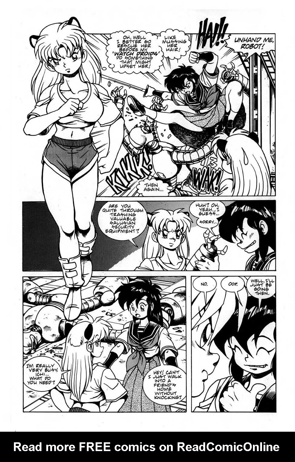 Read online Ninja High School (1986) comic -  Issue #50 - 4