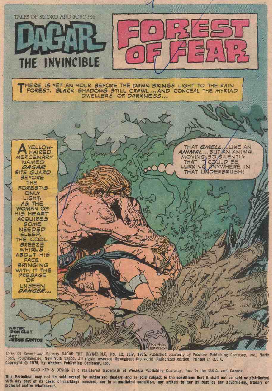 Read online Dagar the Invincible comic -  Issue #12 - 3
