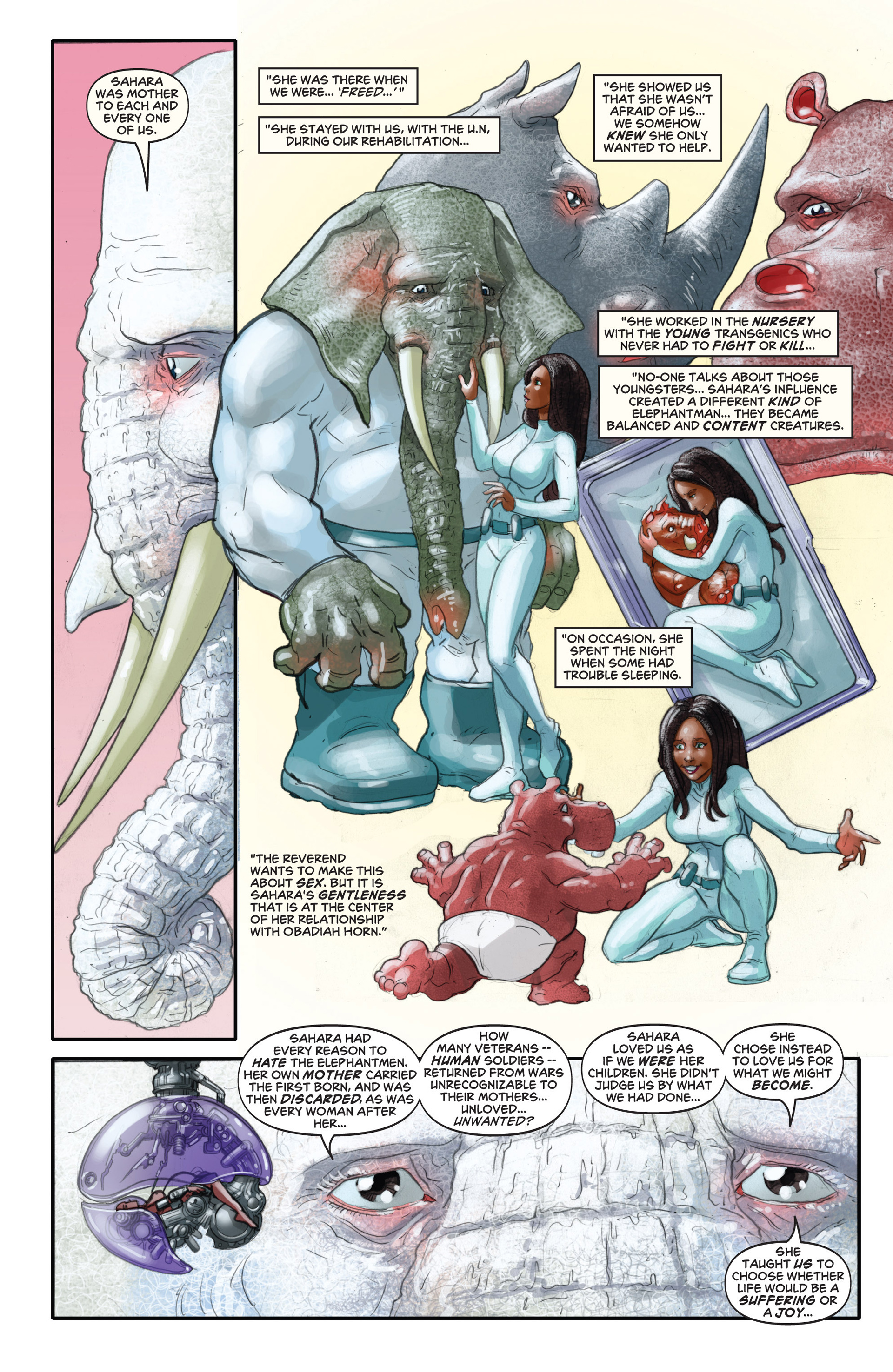 Read online Elephantmen comic -  Issue #48 - 17