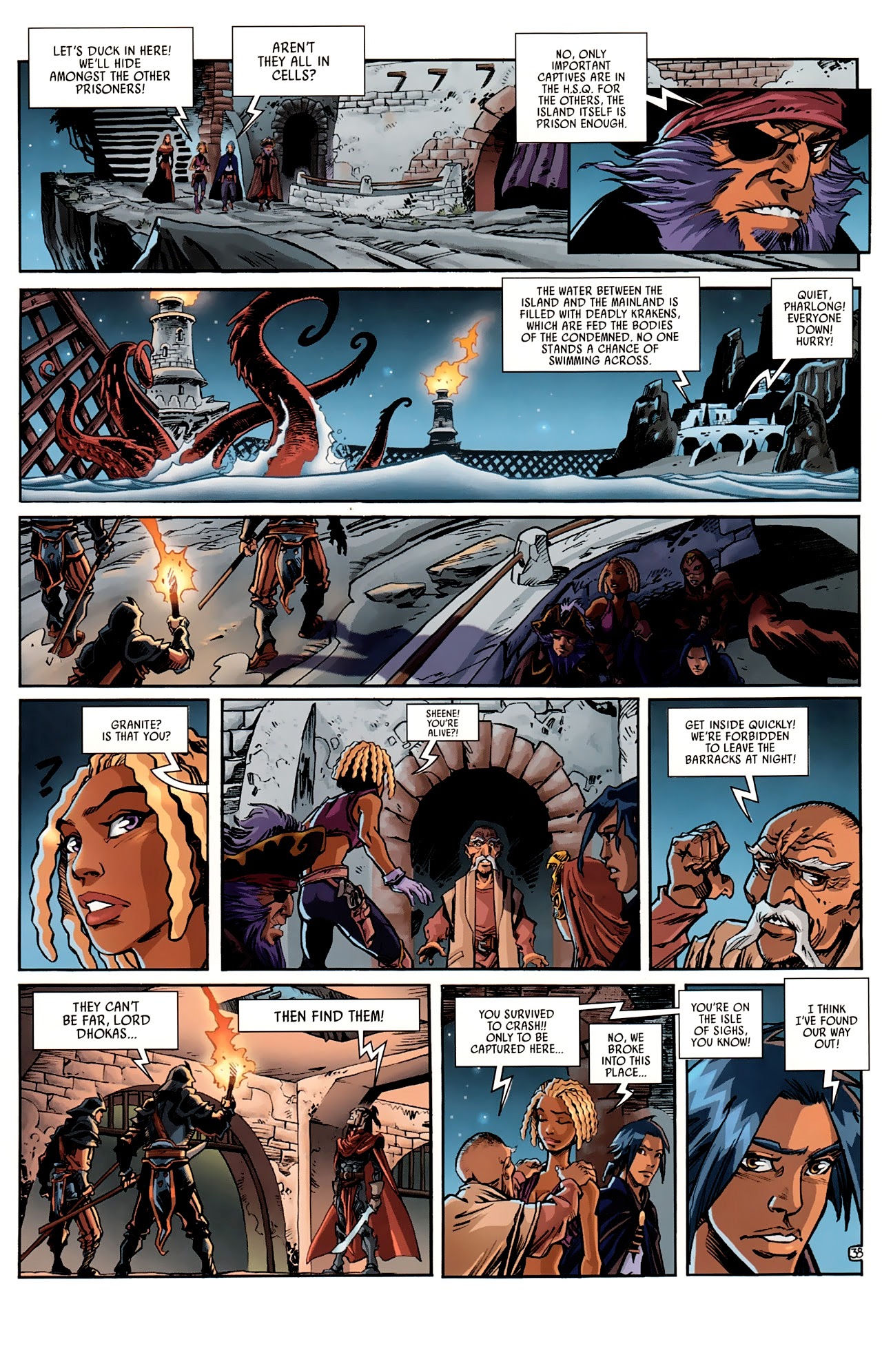 Read online Ythaq: The Forsaken World comic -  Issue #2 - 44