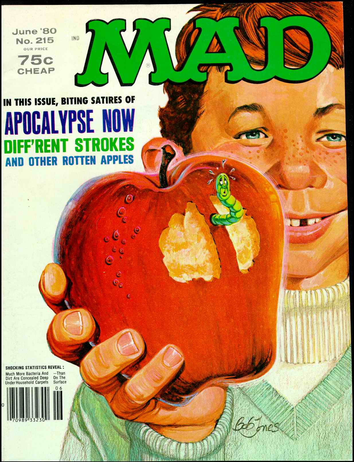 Read online MAD comic -  Issue #215 - 1