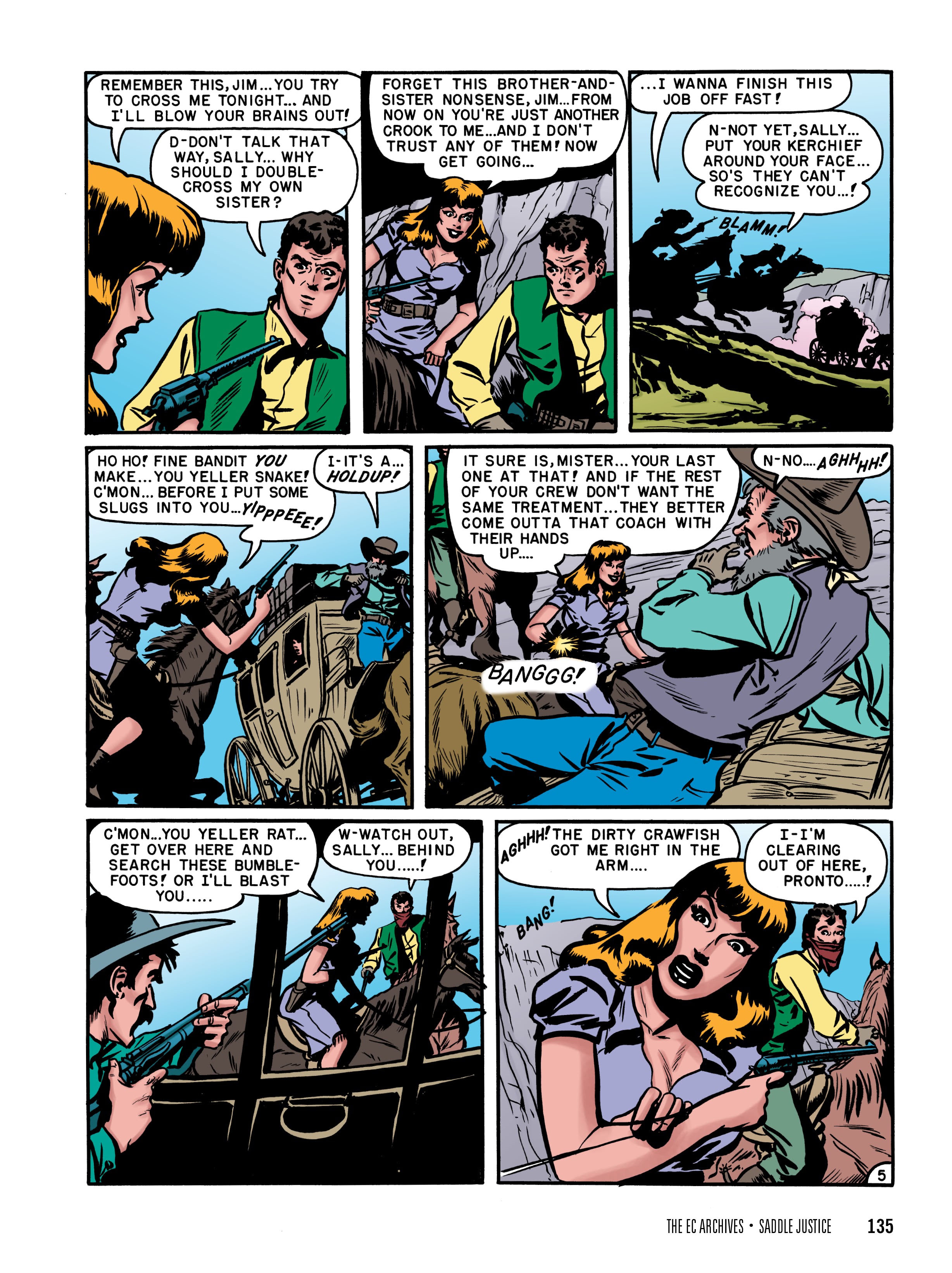 Read online The EC Archives: Saddle Justice comic -  Issue # TPB (Part 2) - 37