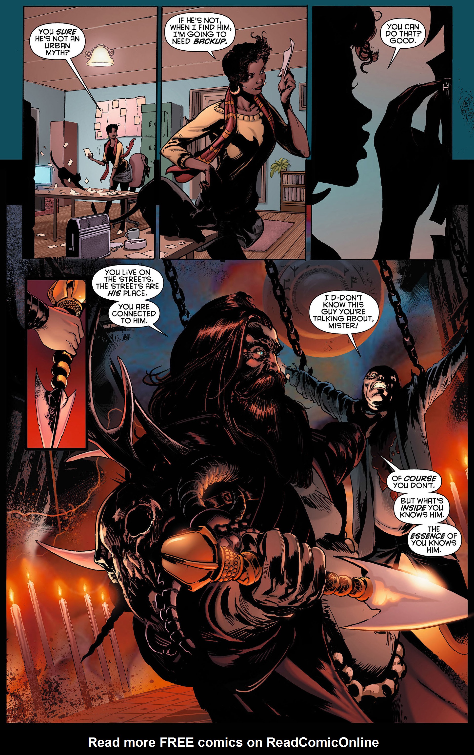 Read online Resurrection Man (2011) comic -  Issue #8 - 4